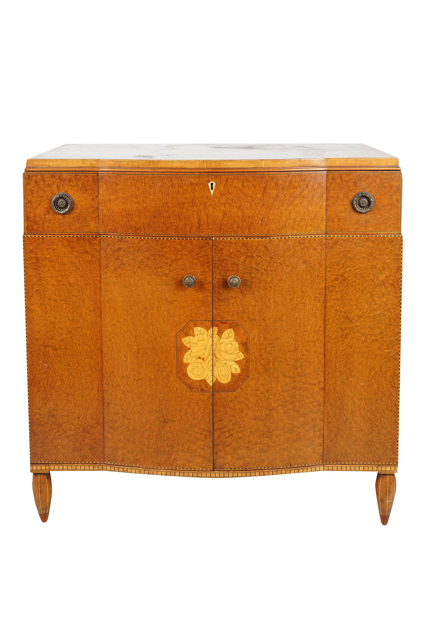 AMERICAN MODERNE BIRDSEYE MAPLE SERVER (1 of 9)