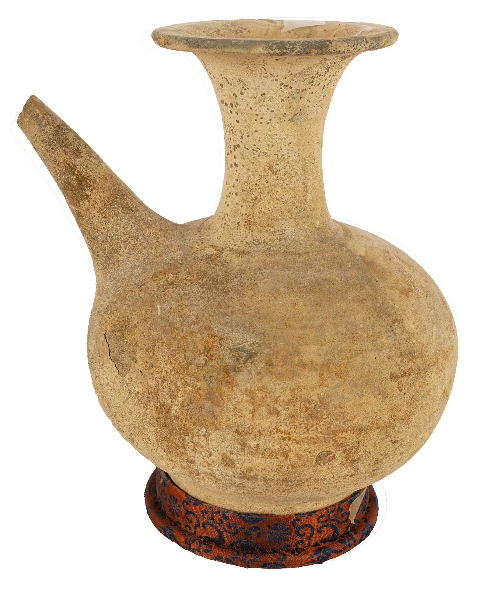 CHINESE ARCHAIC STYLE CERAMIC KENDI (1 of 9)