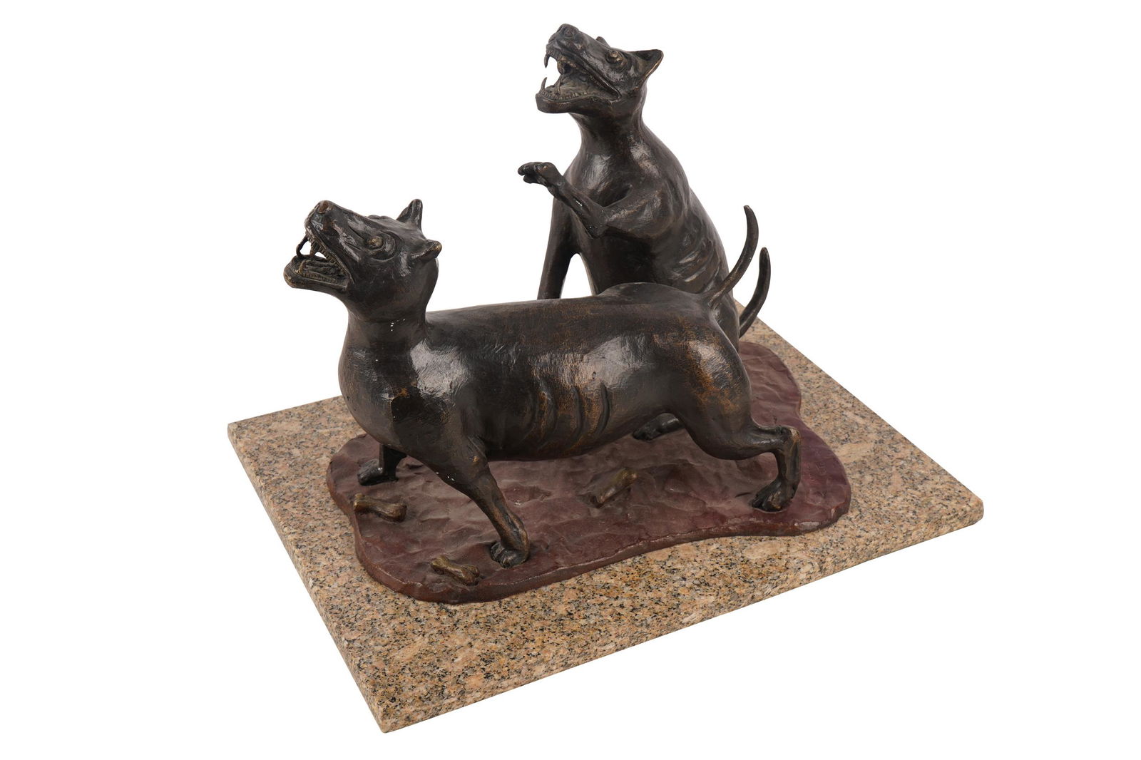 RUFINO TAMAYO (1899 - 1991): TWO SNARLING DOGS (1 of 11)