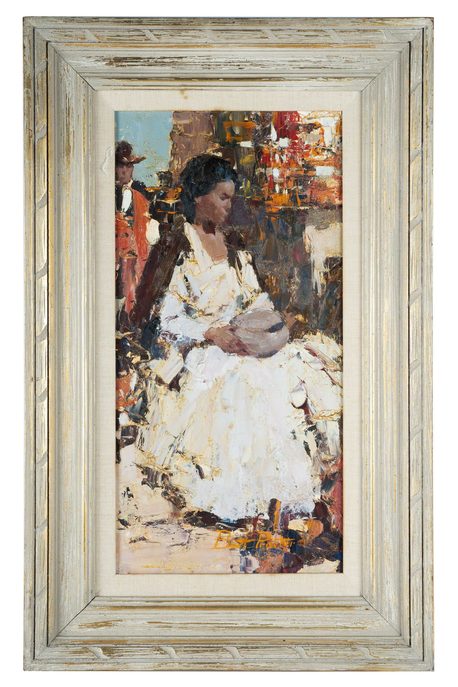 BURT PROCTOR (1901 - 1980): SEATED WOMAN (1 of 8)