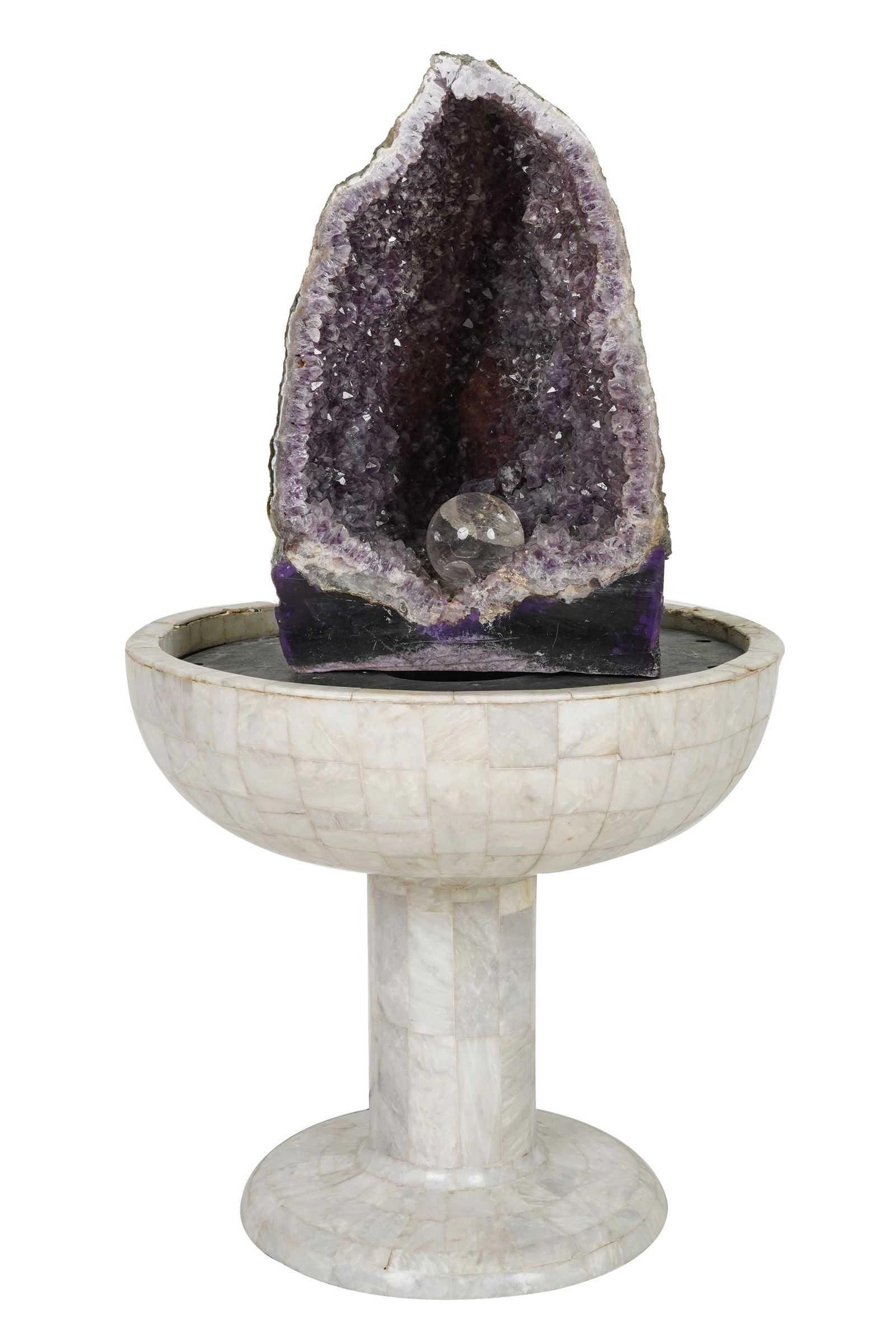 AMETHYST SPECIMEN GEODE FOUNTAIN (1 of 9)