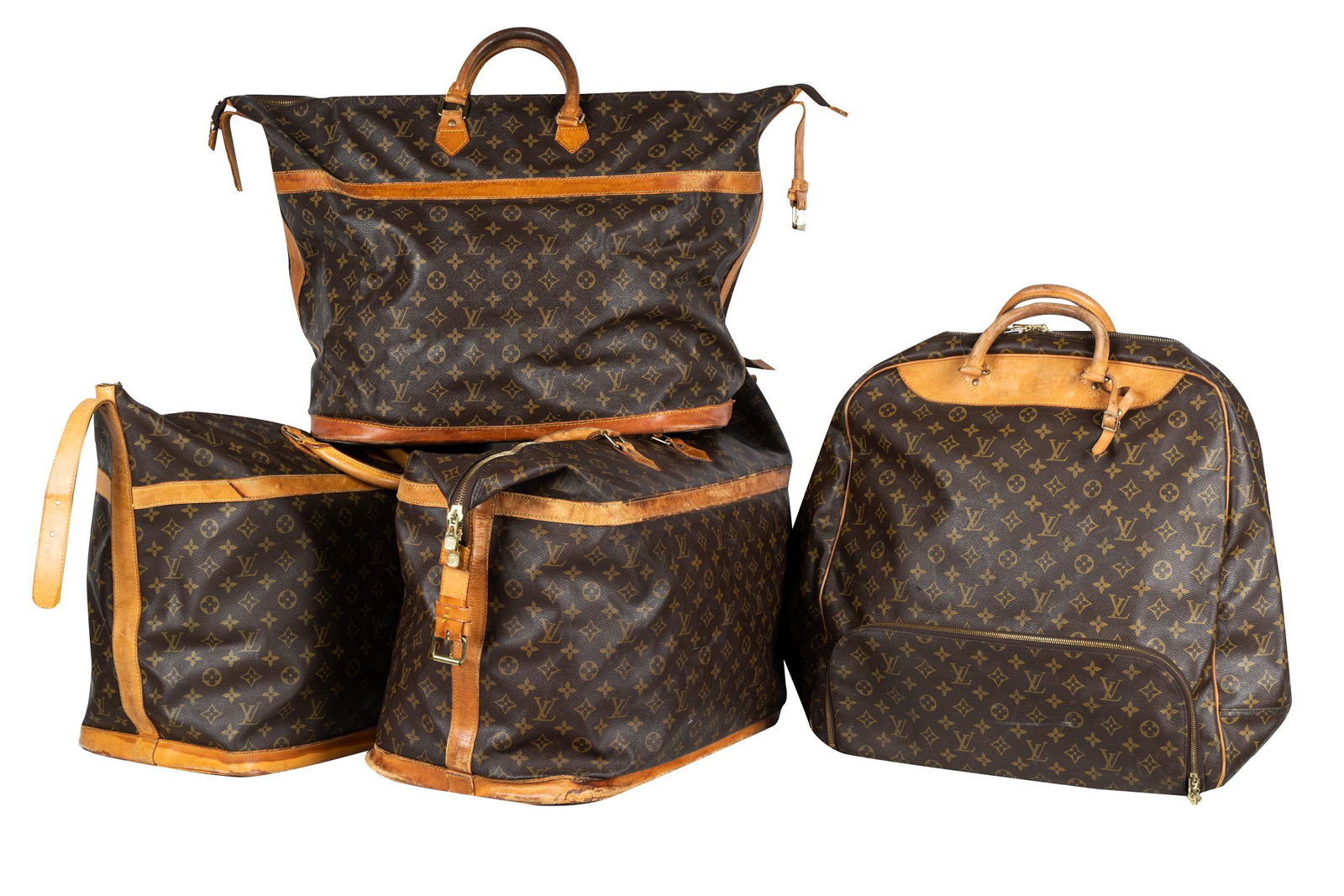 GROUP OF FOUR LOUIS VUITTON SOFT CASE BAGS (1 of 15)