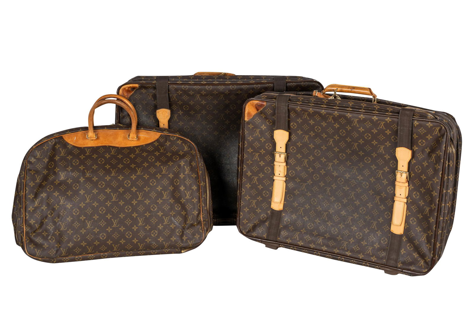 GROUP OF THREE LOUIS VUITTON SOFT CASE BAGS (1 of 20)