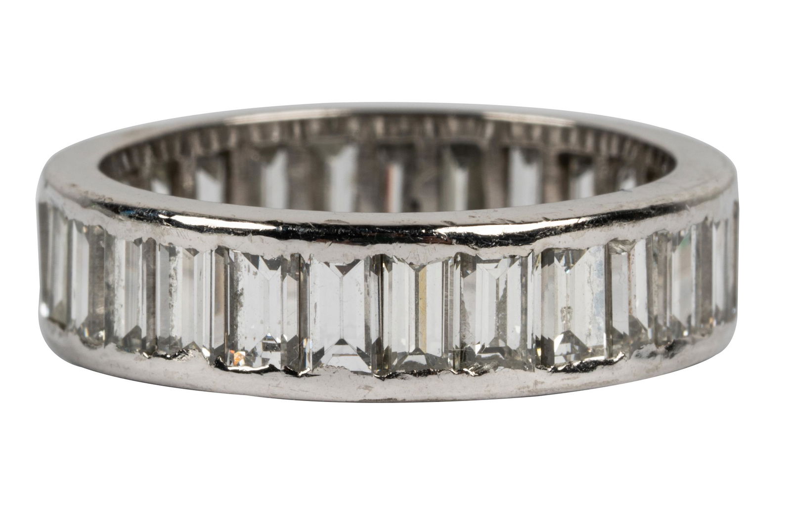 PLATINUM & DIAMOND ETERNITY BAND (1 of 5)