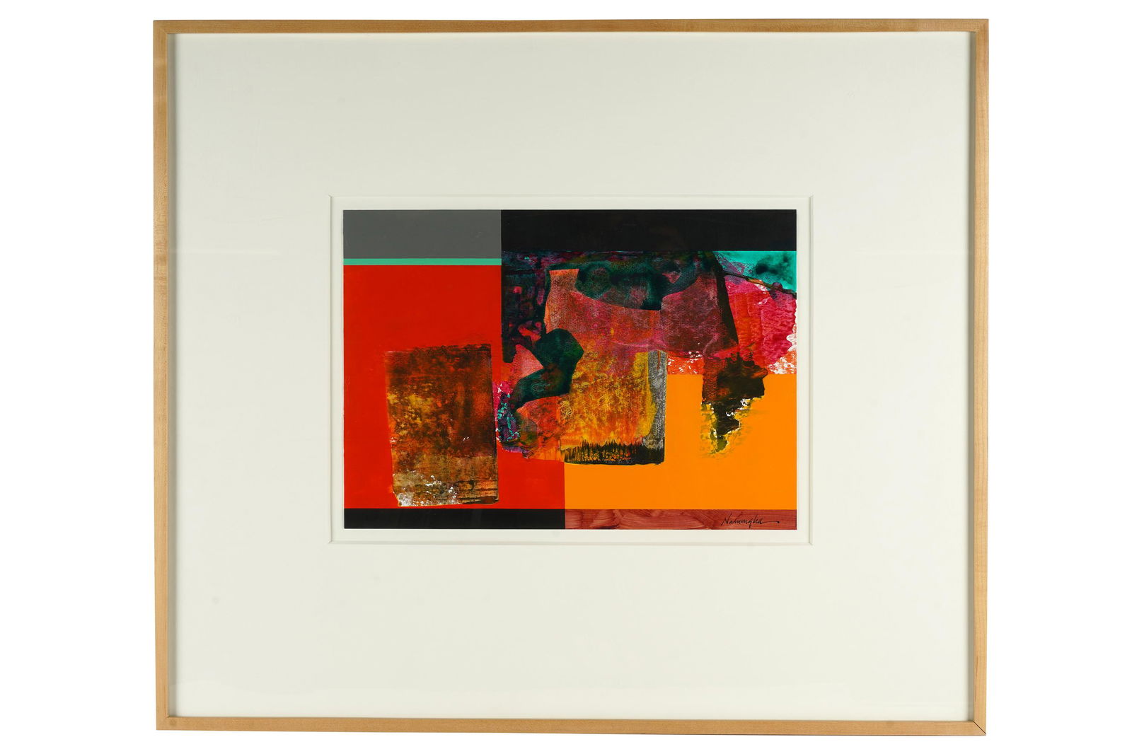 DAN NAMINGHA (B. 1950): "HORIZON SERIES #30" (1 of 8)