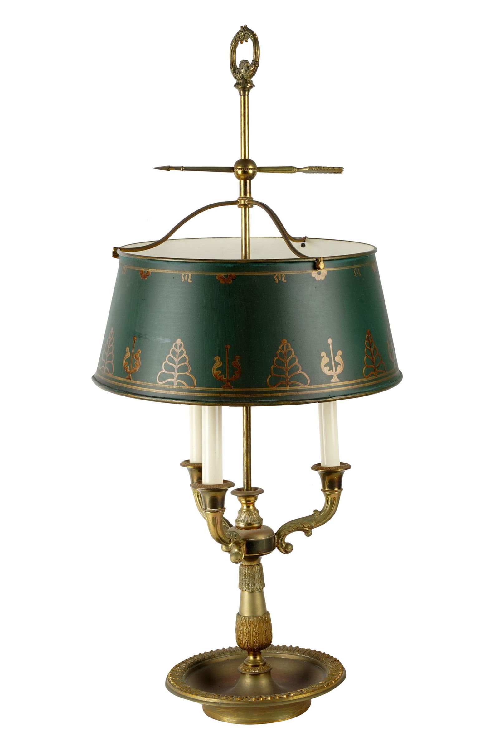 BRASS BOUILLOTTE LAMP (1 of 9)