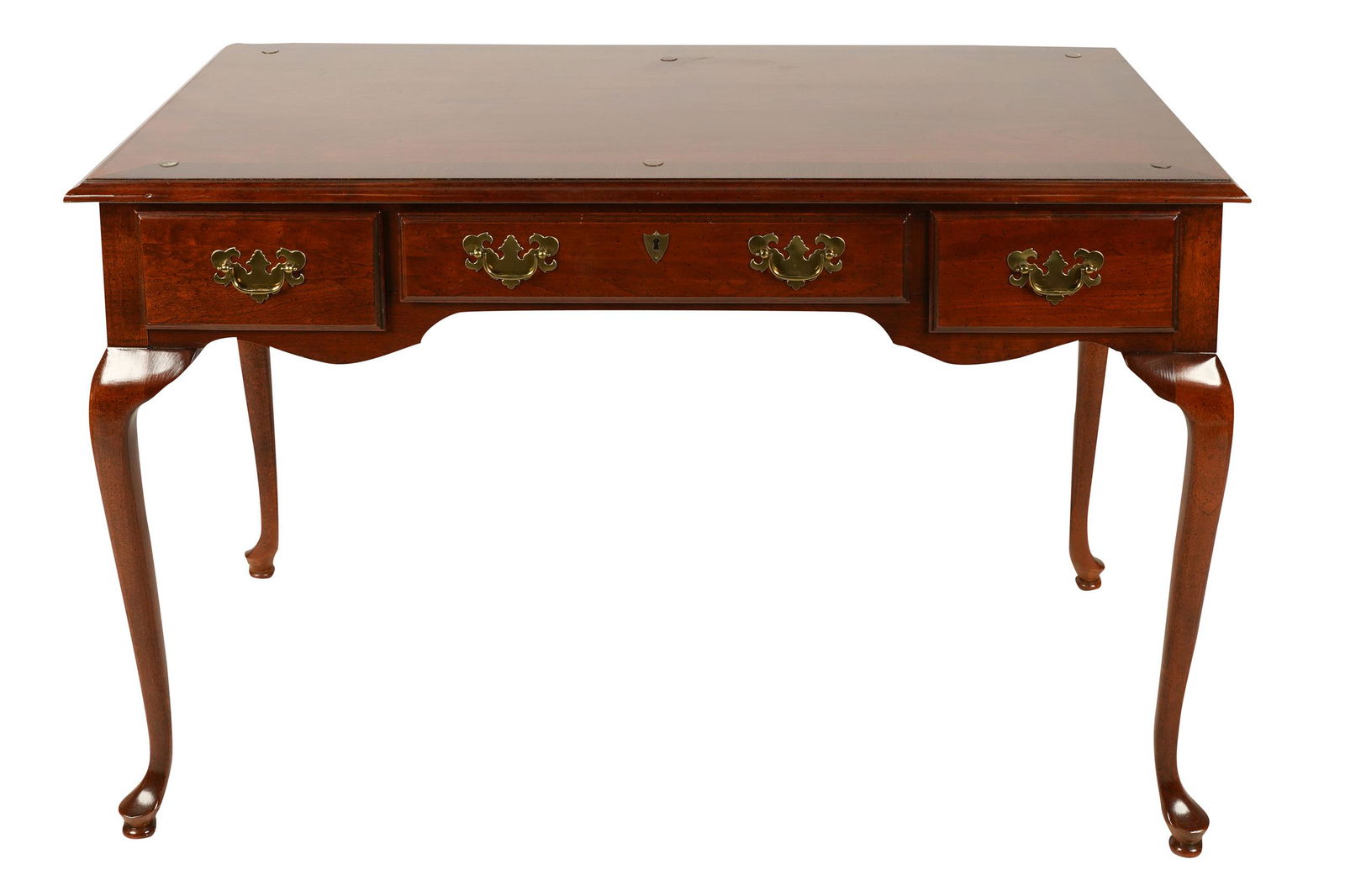 AMERICAN DREW MAHOGANY WRITING TABLE (1 of 9)