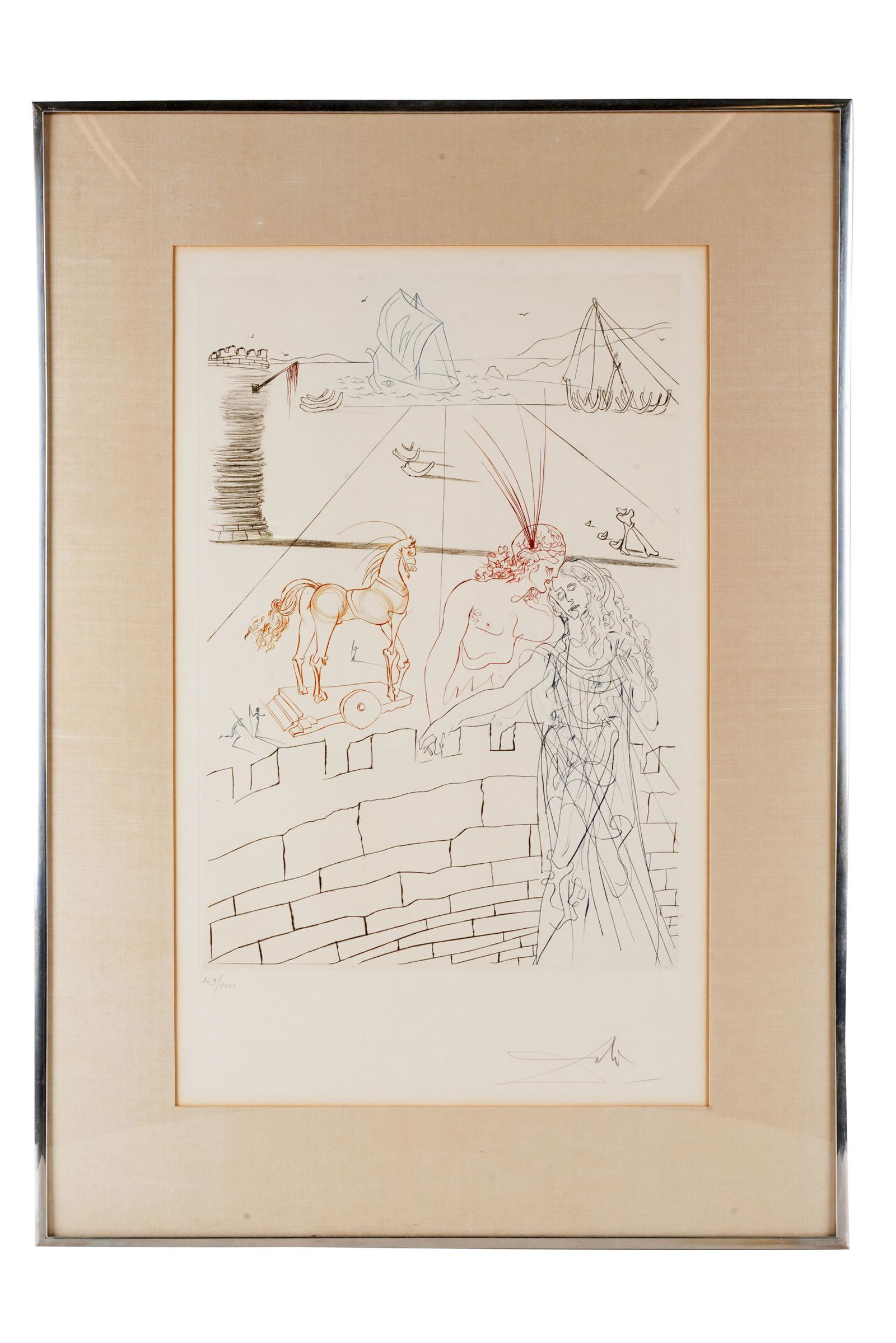 FIGURES IN ABSTRACT LANDSCAPE (1 of 8)