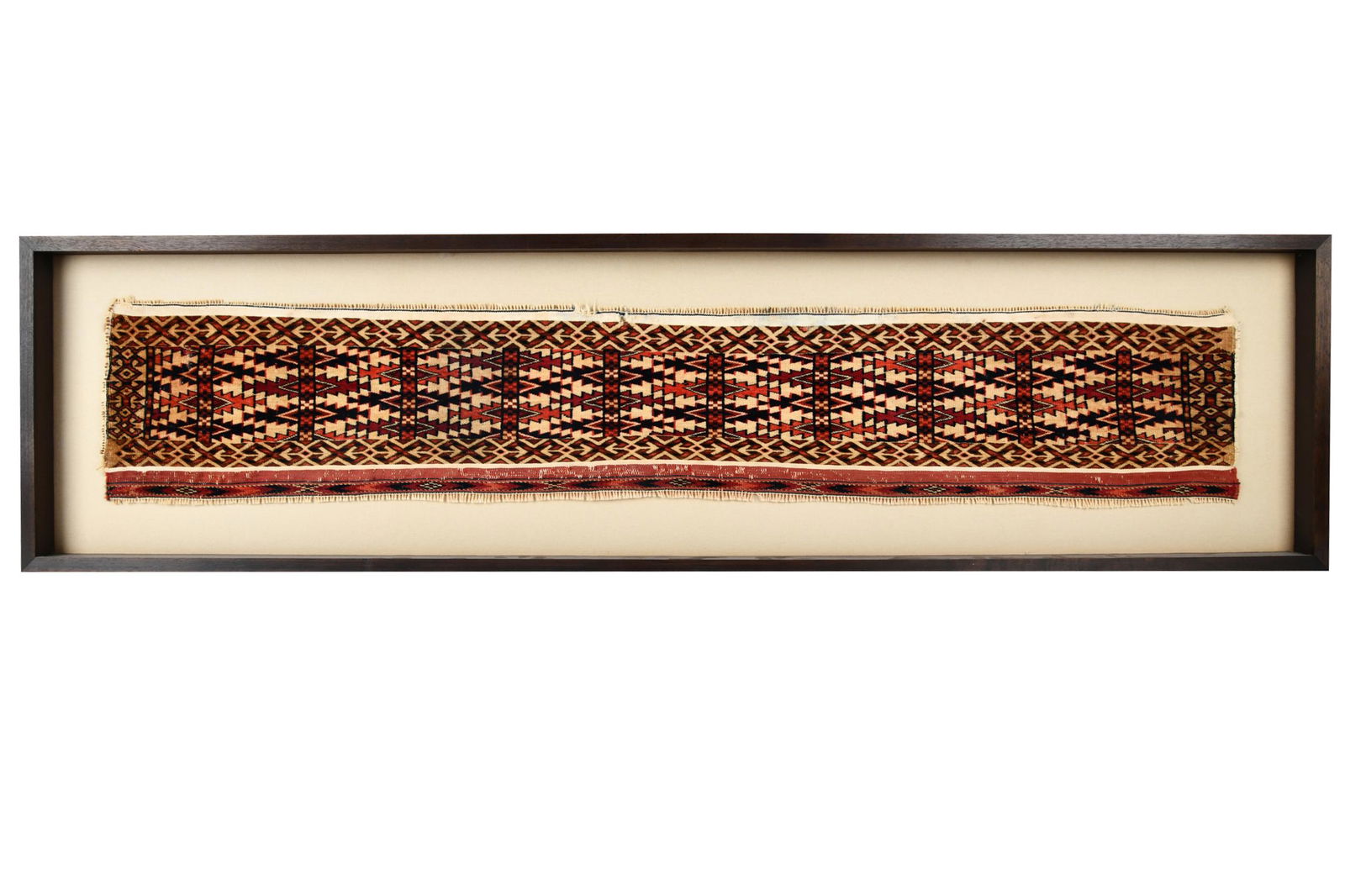 FRAMED RUG FRAGMENT (1 of 7)