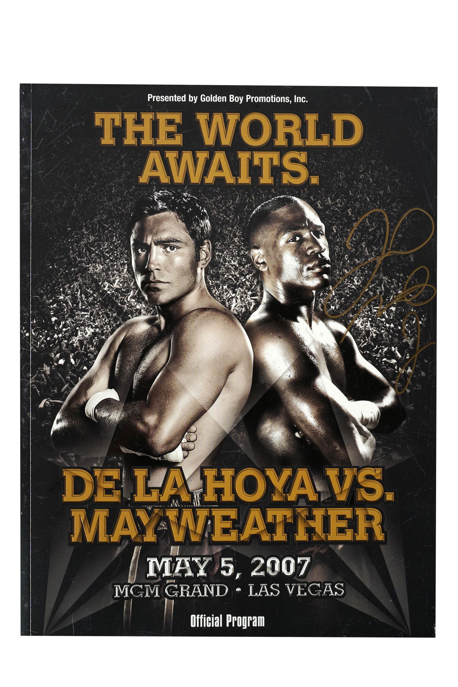 STEVE KAUFMAN (1960-2010): "DE LA HOYA V MAYWEATHER THE (1 of 17)