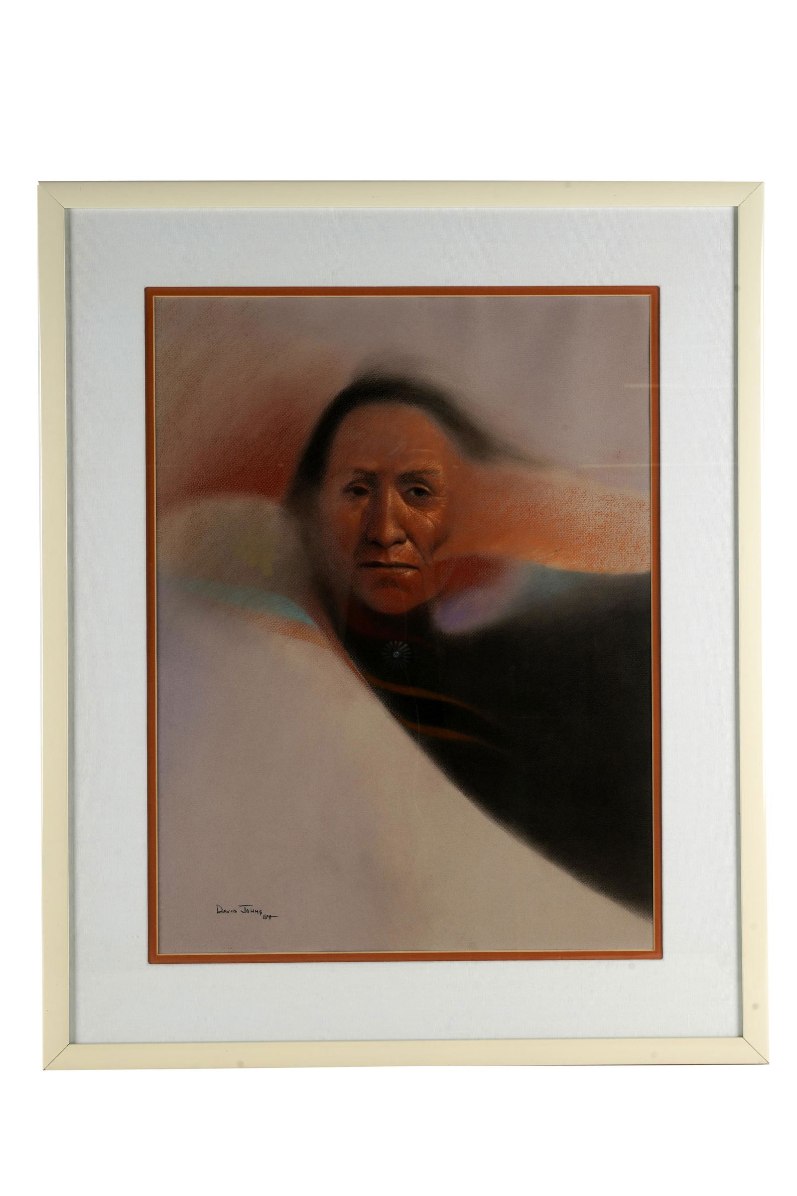 DAVID JOHNS (B.1948): PORTRAIT (1 of 7)