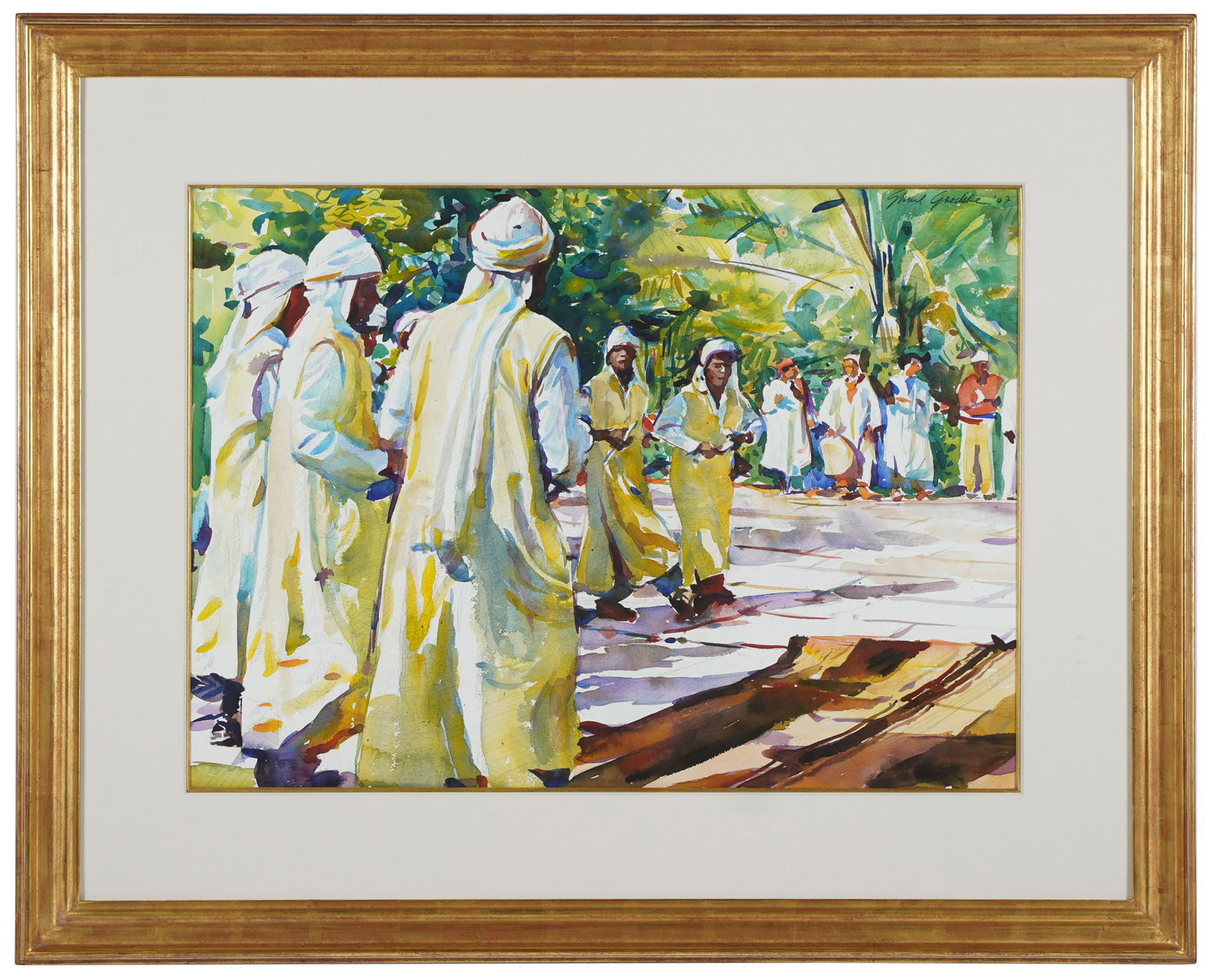 SHIRL GOEDIKE (B.1923): "DANCERS & MUSICIANS OF THE (1 of 13)