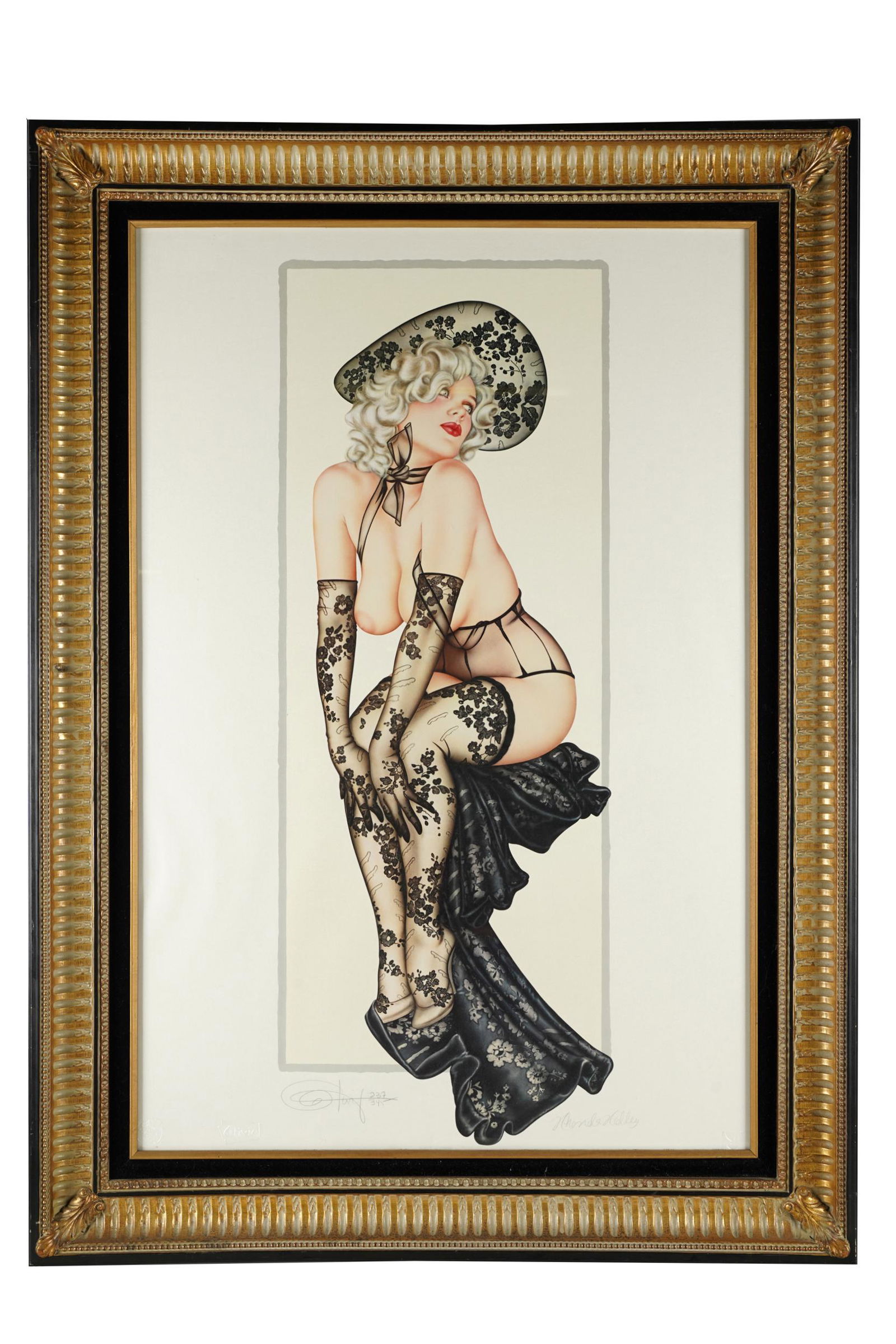 OLIVIA DE BERARDINIS (B.1948): "RHONDA MOLLY" (1 of 9)