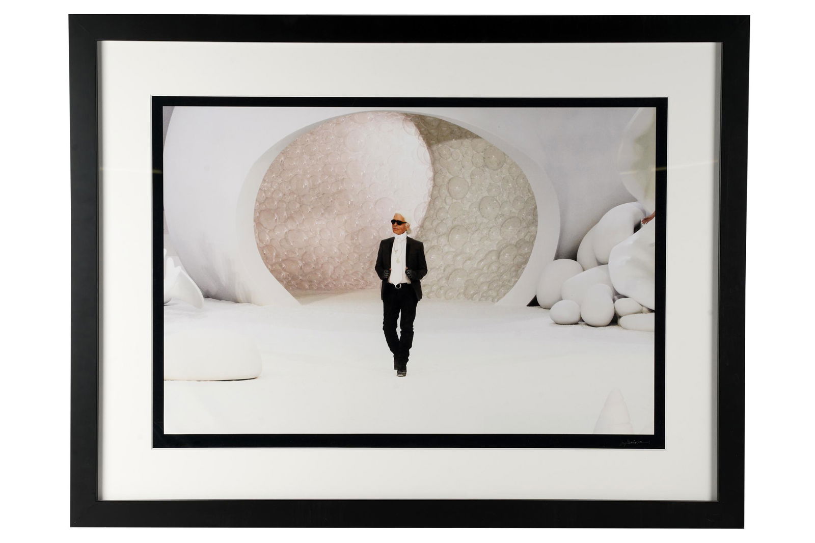 GUY MARINEAU (20TH CENTURY): KARL LAGERFELD (1 of 7)