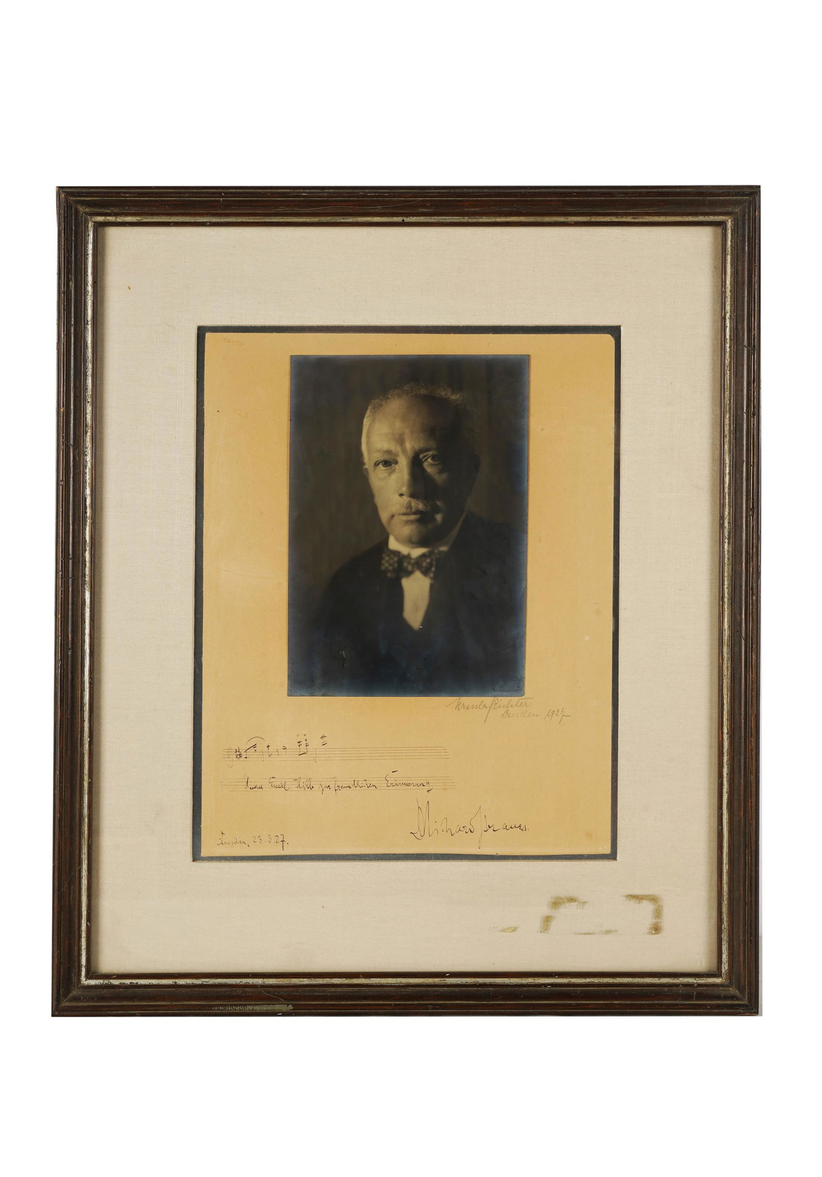 PHOTOGRAPH OF RICHARD STRAUSS (1 of 9)