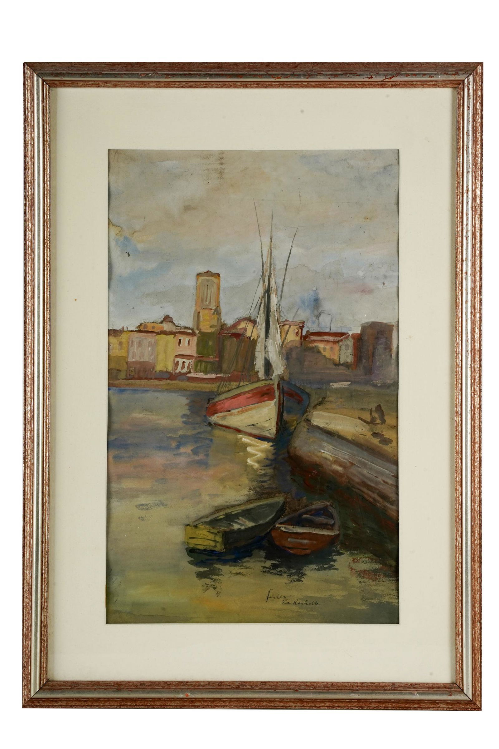 ADOLPHE FEDER: "VIEUX PORT, LA ROCHELLE" (1 of 8)