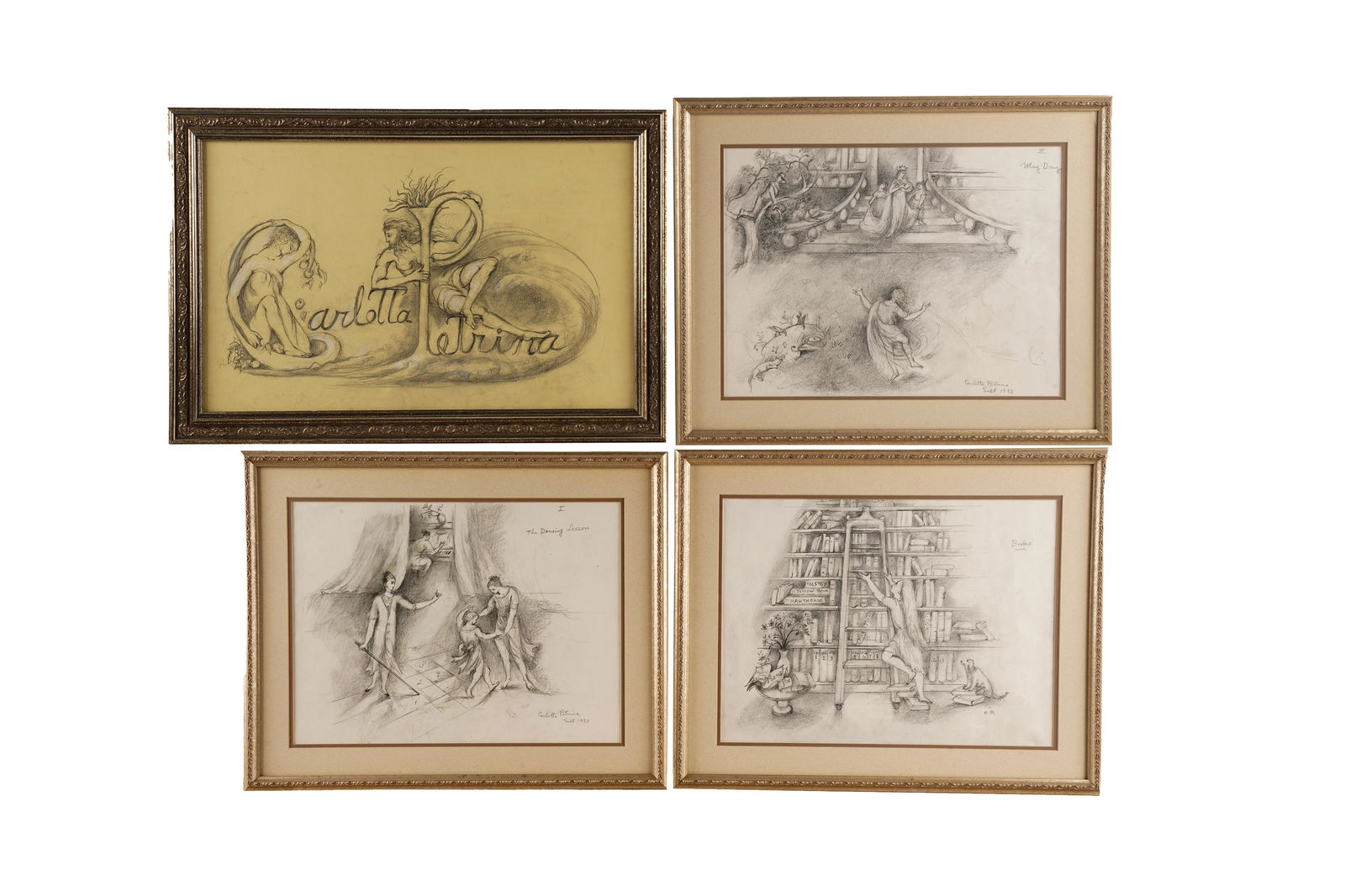 CARLOTTA PETRINA (B.1901): FOUR DRAWINGS (1 of 14)