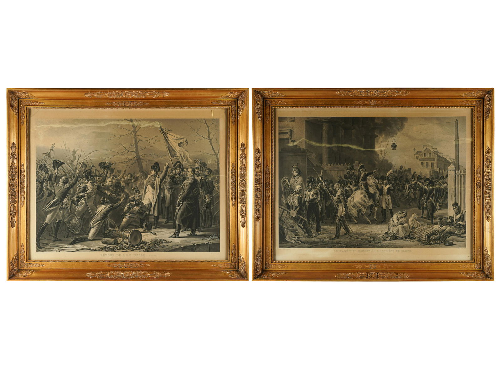 PAIR OF FRENCH ENGRAVINGS (1 of 19)