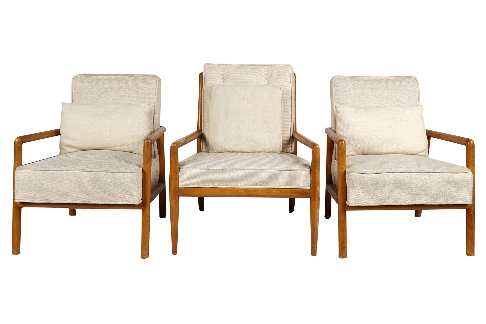 THREE TJ. ROBSJOHN-GIBBINGS FOR WIDDICOMB LOUNGE CHAIRS (1 of 10)