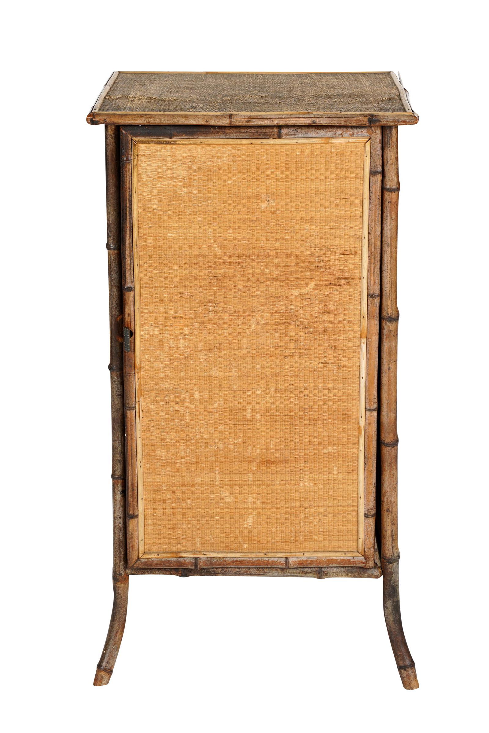 FRENCH BAMBOO SIDE CABINET (1 of 9)