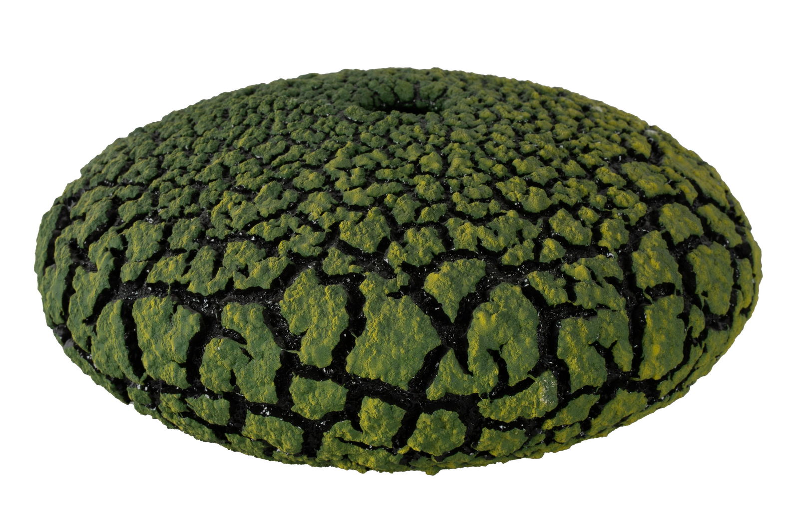 GREEN CRACKLE STUDIO POTTERY VASE (1 of 6)