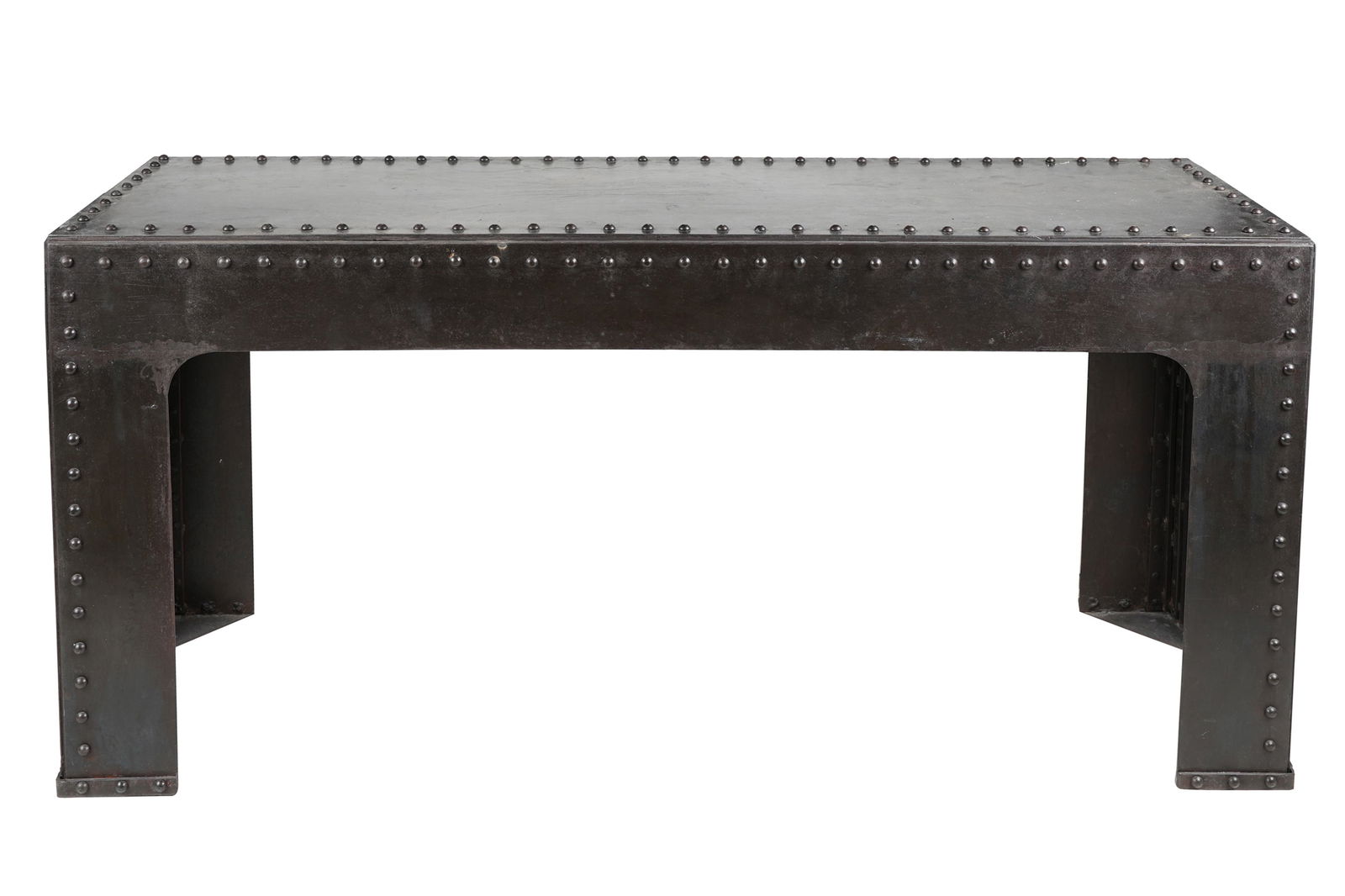 CONTEMPORARY IRON CONSOLE TABLE (1 of 8)