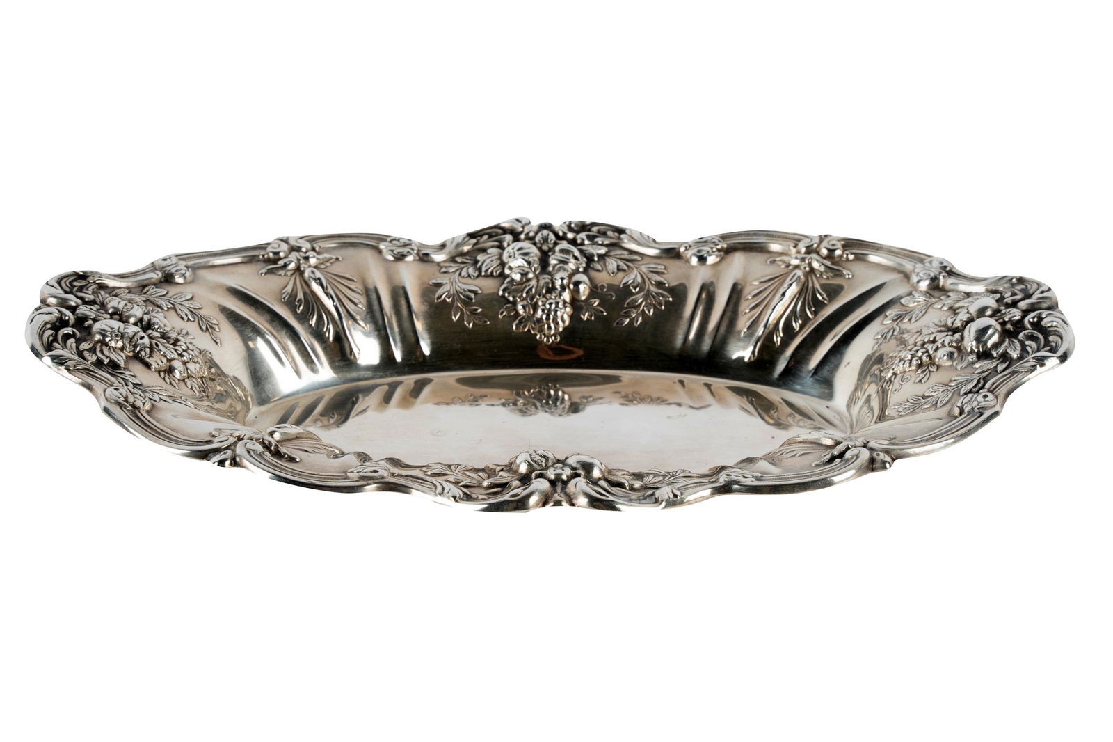 REED & BARTON 'FRANCIS I' STERLING FOOTED DISH (1 of 10)