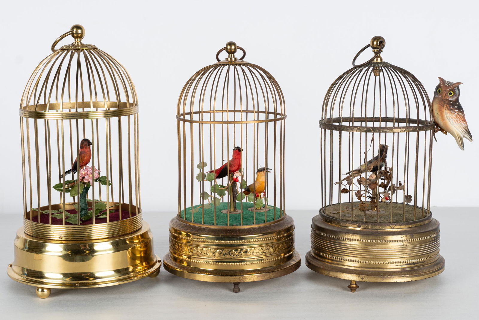 THREE BIRDCAGE AUTOMATONS (1 of 11)