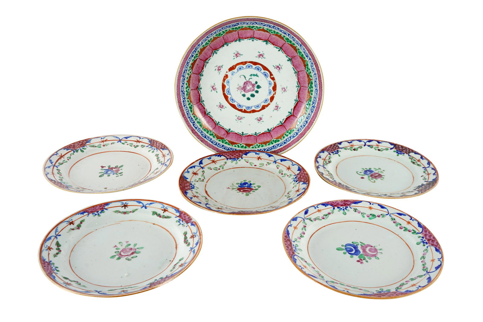 SIX CHINESE EXPORT PLATES (1 of 11)