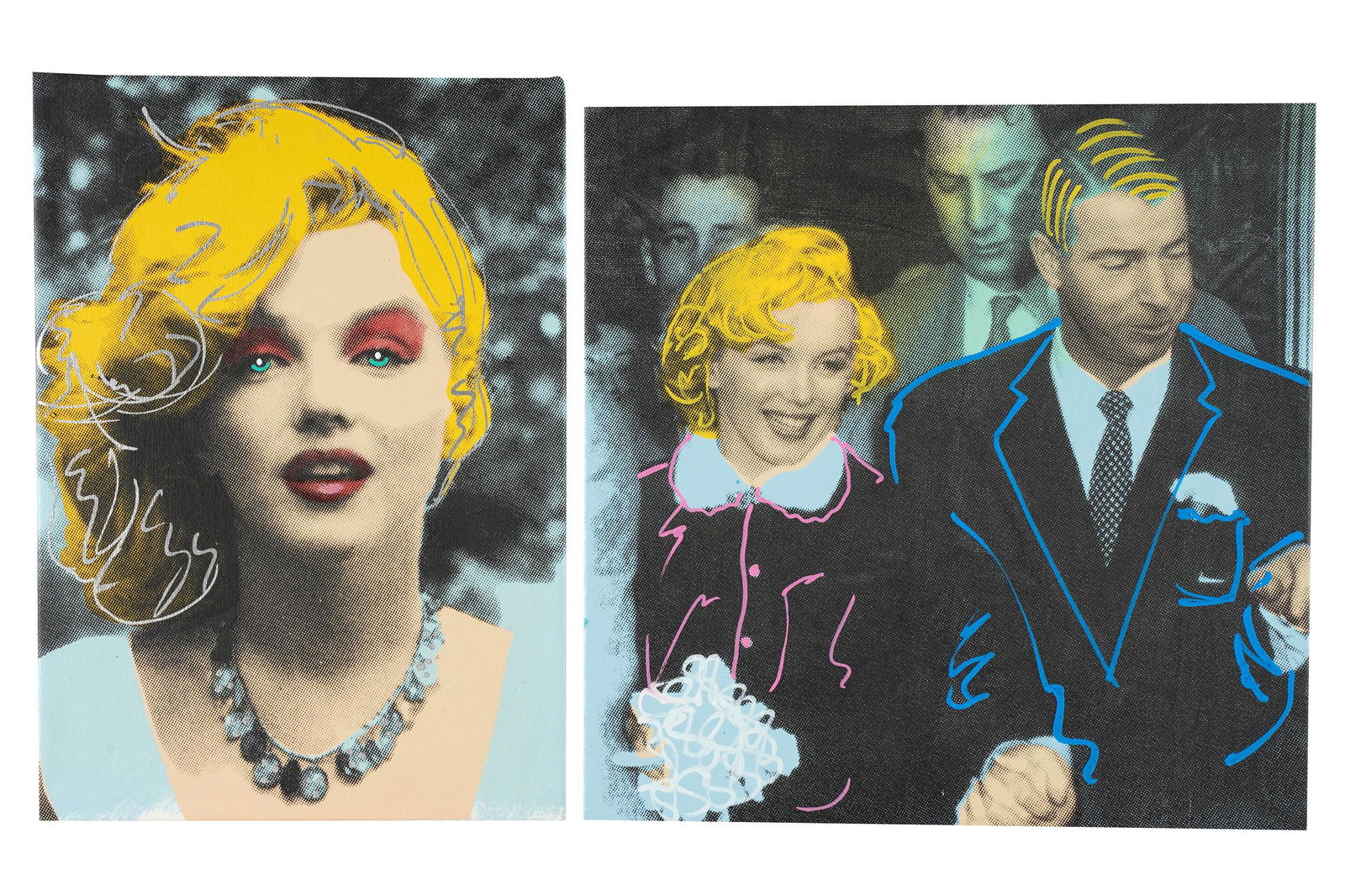 STEVE KAUFMAN (1960 - 2010): TWO WORKS (1 of 8)