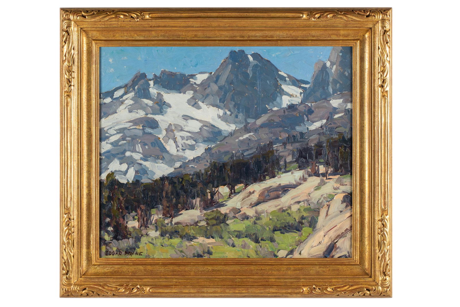 EDGAR PAYNE (1883  - 1947): SHADOW LAKE LANDSCAPE (1 of 14)