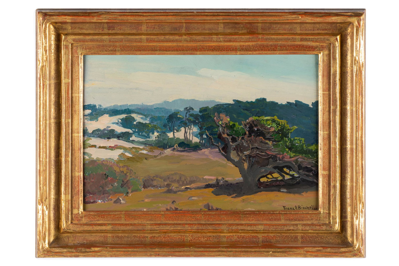 FRANZ ARTHUR BISCHOFF (1864 - 1929): "MONTEREY PINES (1 of 14)
