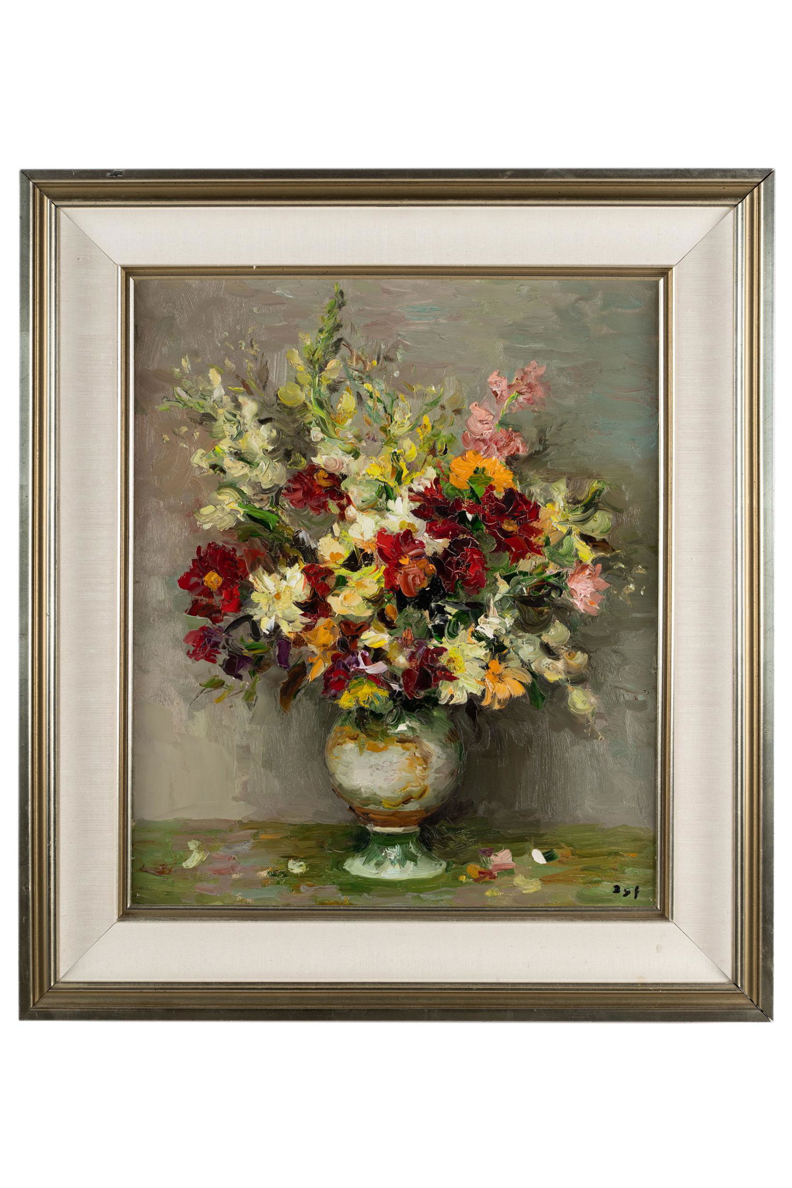 MARCEL DYF (1899 - 1985): FLORAL STILL LIFE WITH VASE (1 of 13)