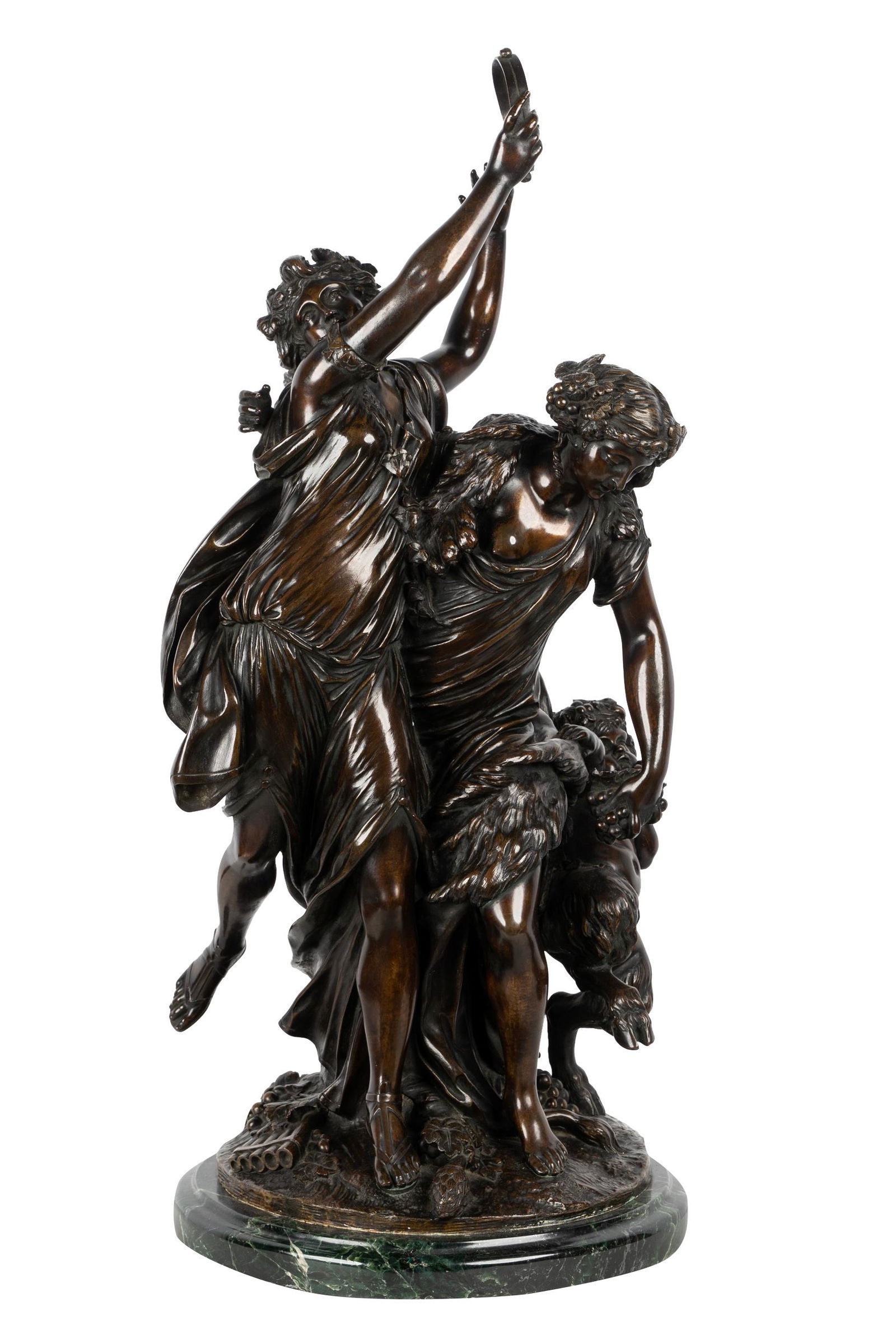 AFTER CLAUDE MICHEL "CLODION": NEOCLASSICAL FIGURAL (1 of 16)