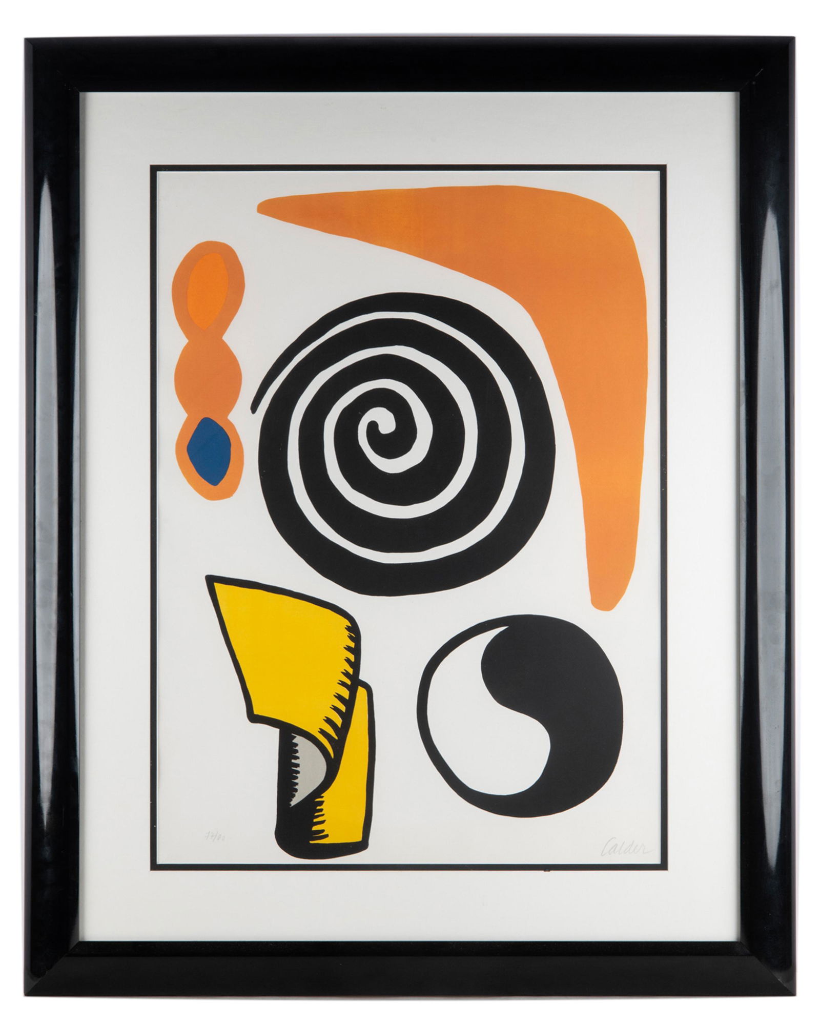 ALEXANDER CALDER (1898 - 1976): "LA MARRAQUE ROUGE" (1 of 15)