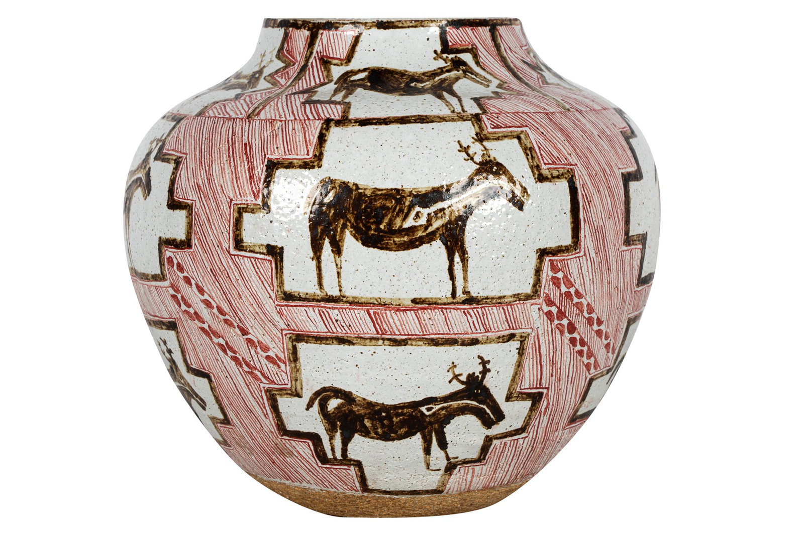 MAGDALENE & MICHAEL FRIMKESS: GLAZED POTTERY VESSEL (1 of 14)