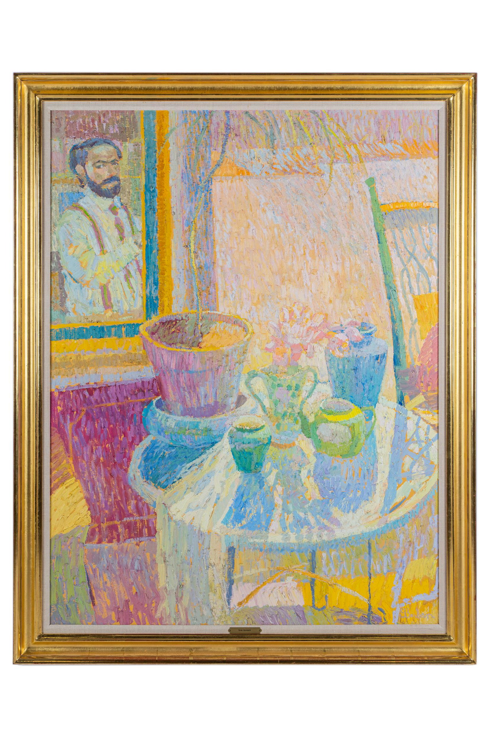 SAM BARBER (B. 1943): TABLE TOP STILL LIFE (1 of 14)