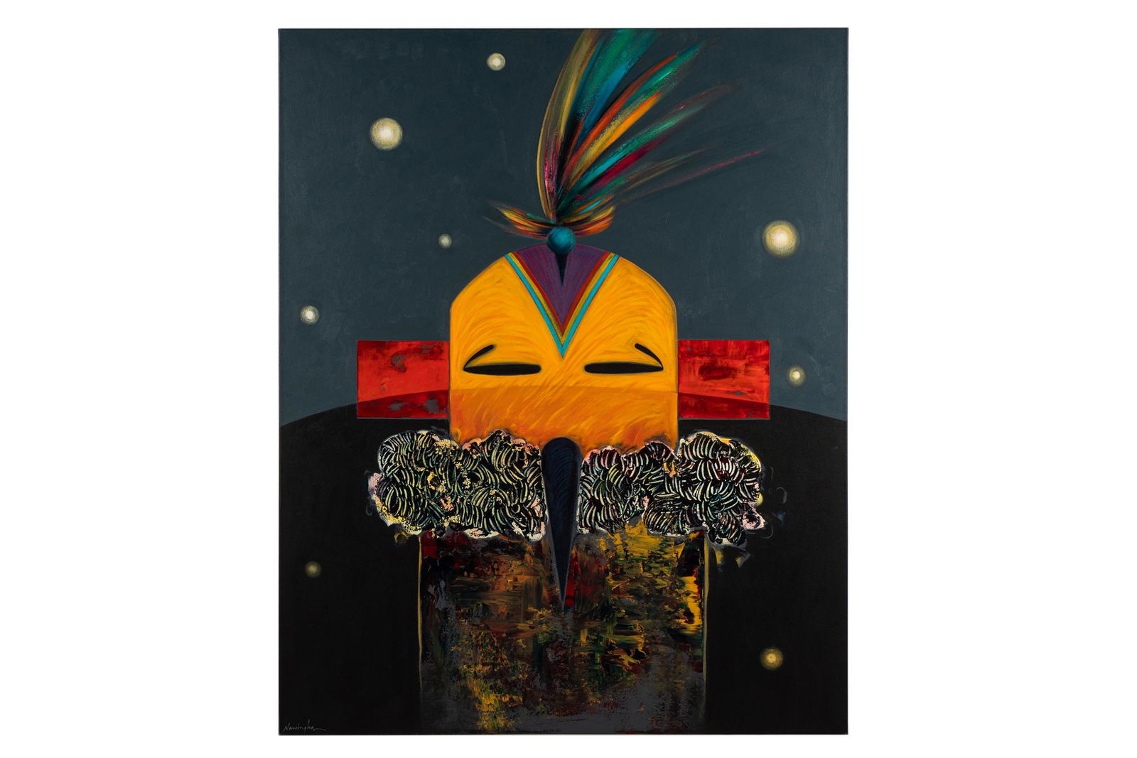 DAN NAMINGHA (B. 1950): "TIHU V" (1 of 11)