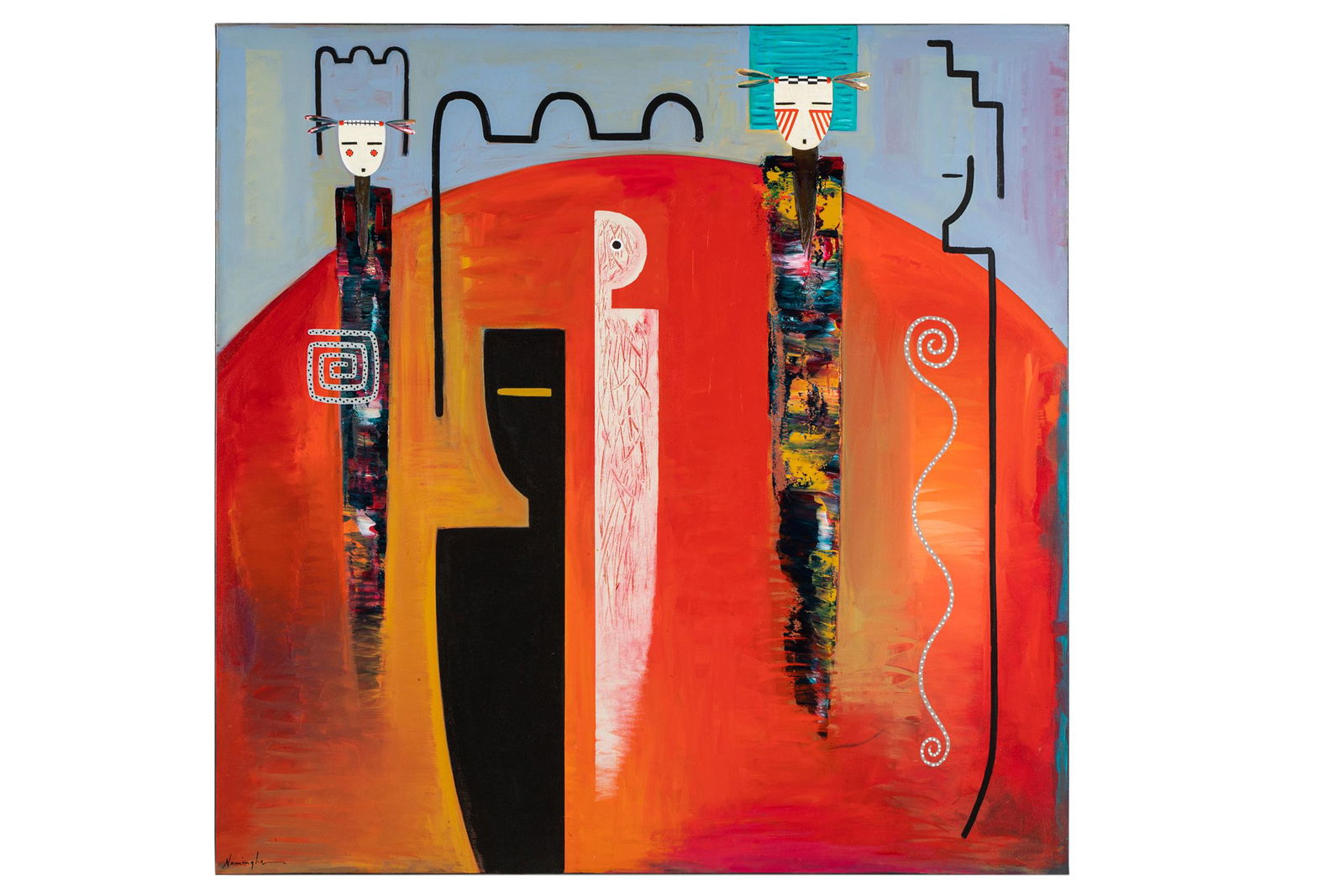 DAN NAMINGHA (B. 1950):  "DREAM STATE IMAGE #26" (1 of 13)