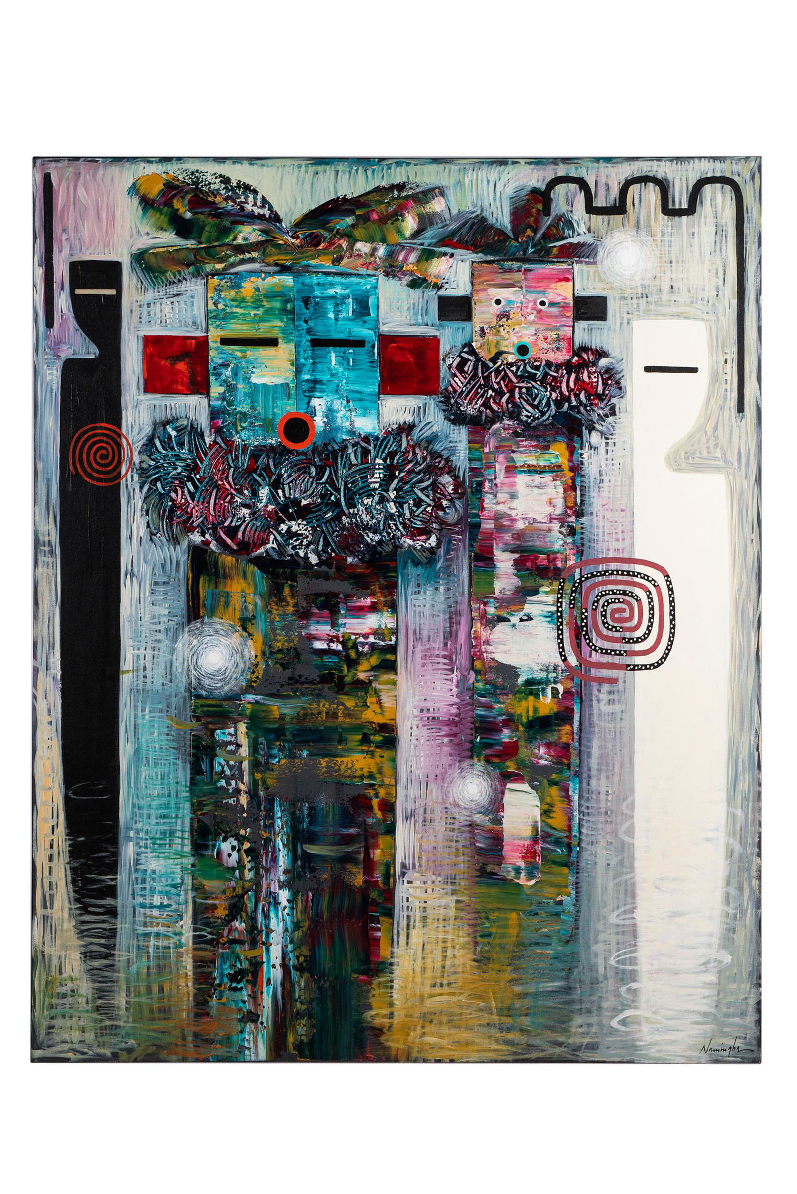 DAN NAMINGHA (B. 1950): "DREAM STATE #23" (1 of 14)