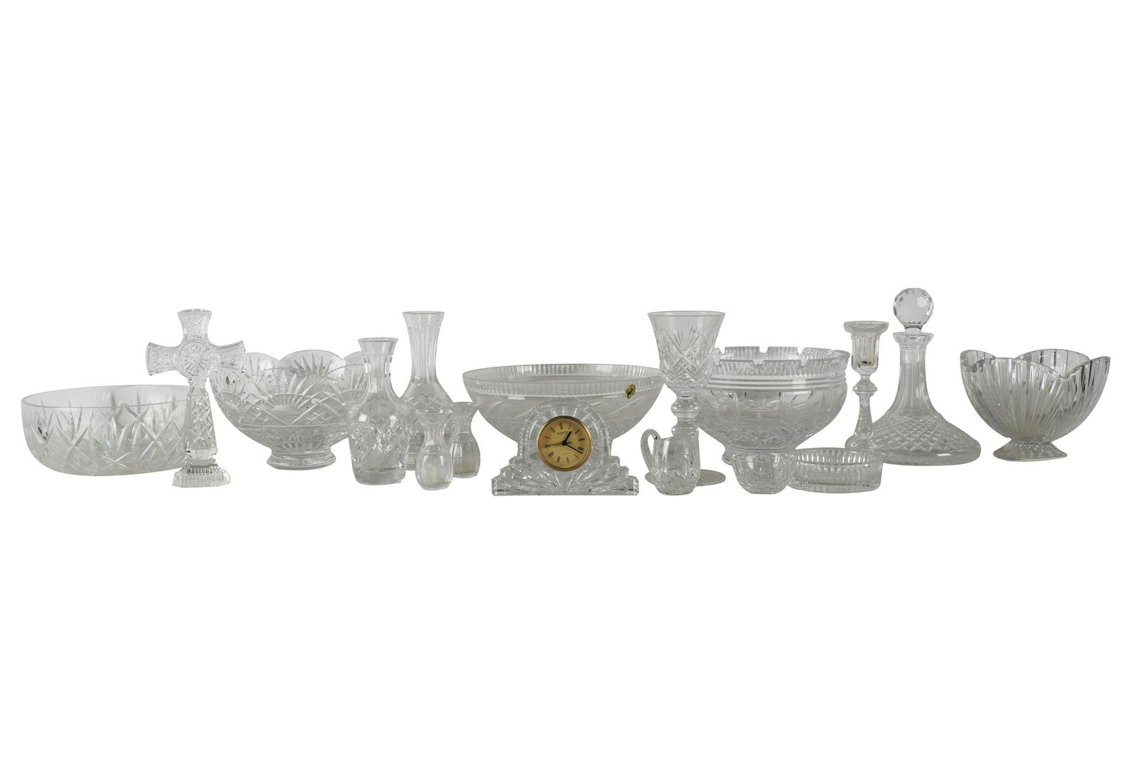 COLLECTION OF ASSORTED WATERFORD CRYSTAL (1 of 14)