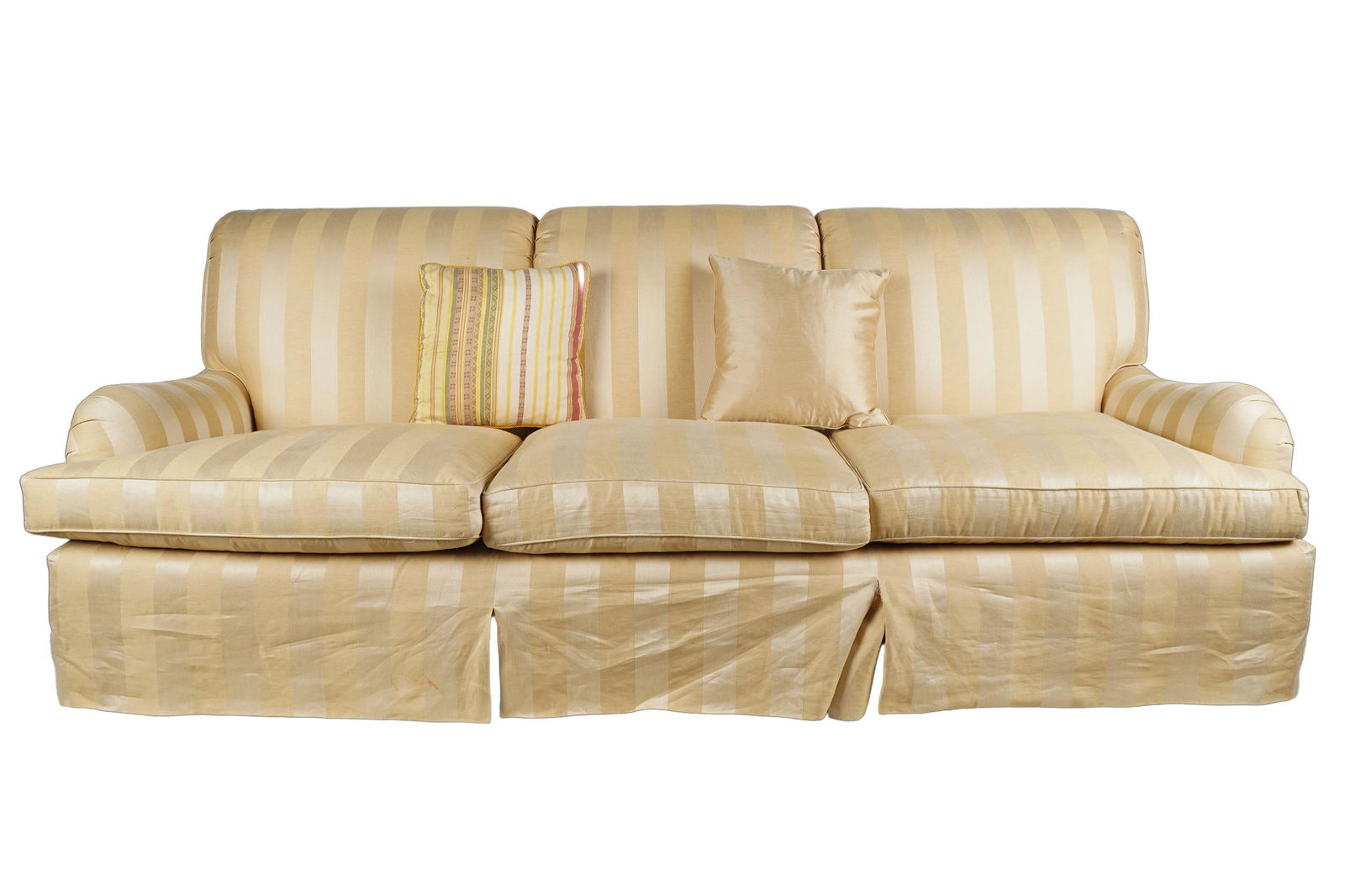 STRIPED UPHOLSTERED SOFA (1 of 9)