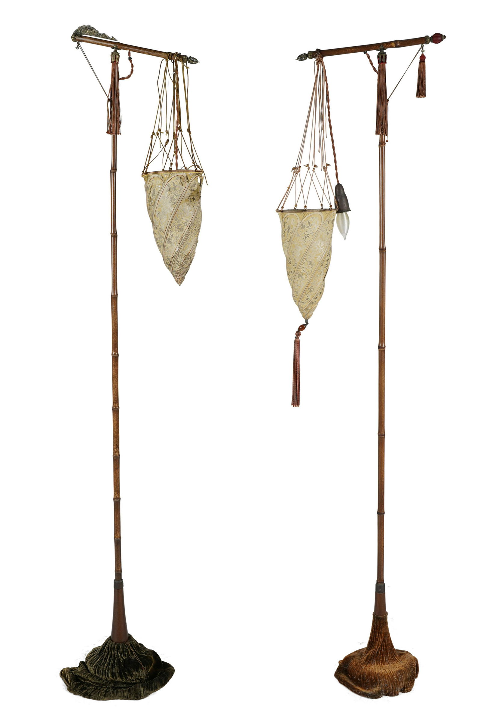 PAIR OF FORTUNY FLOOR LAMPS (1 of 10)