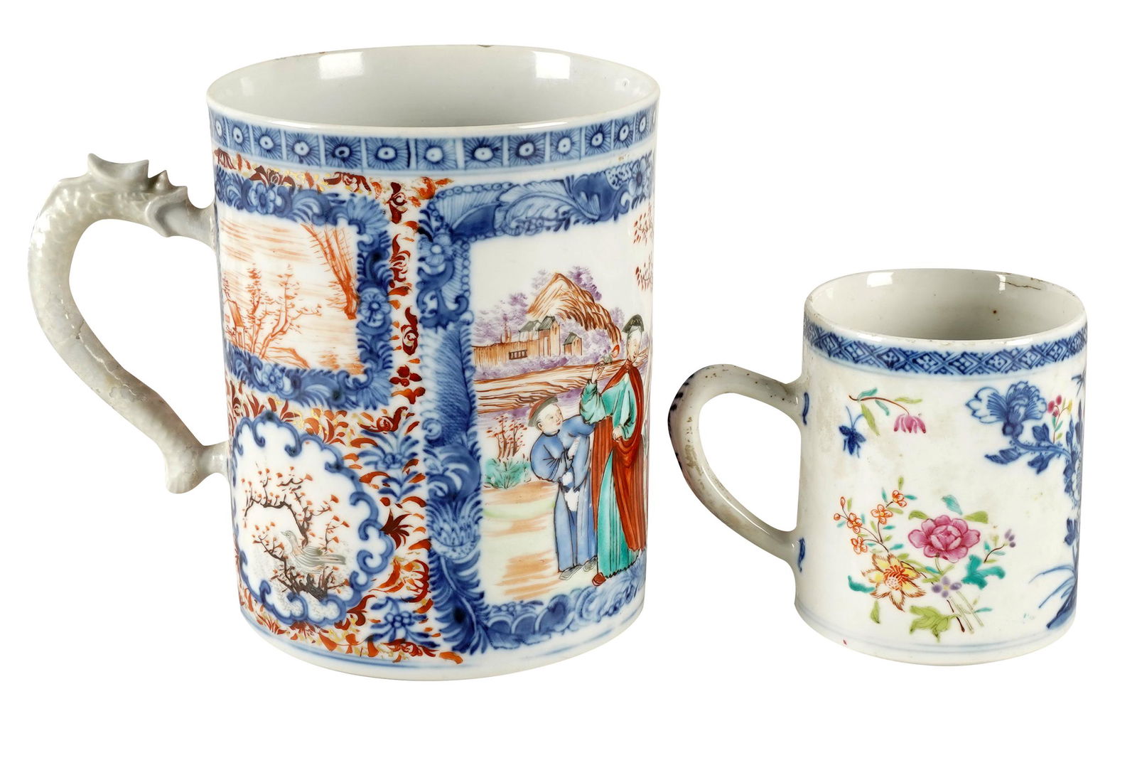 TWO CHINESE EXPORT PORCELAIN CUPS (1 of 8)