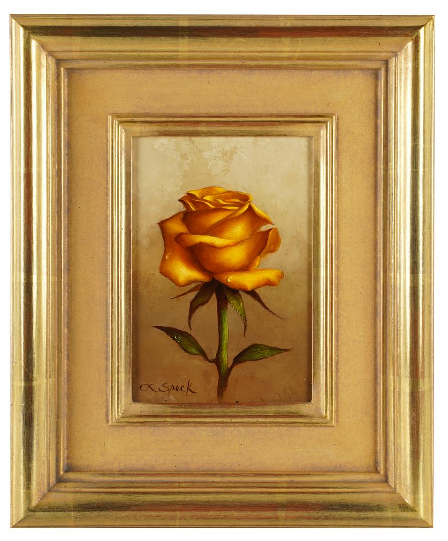 LORAN SPECK (1943-2011): YELLOW ROSE (1 of 7)