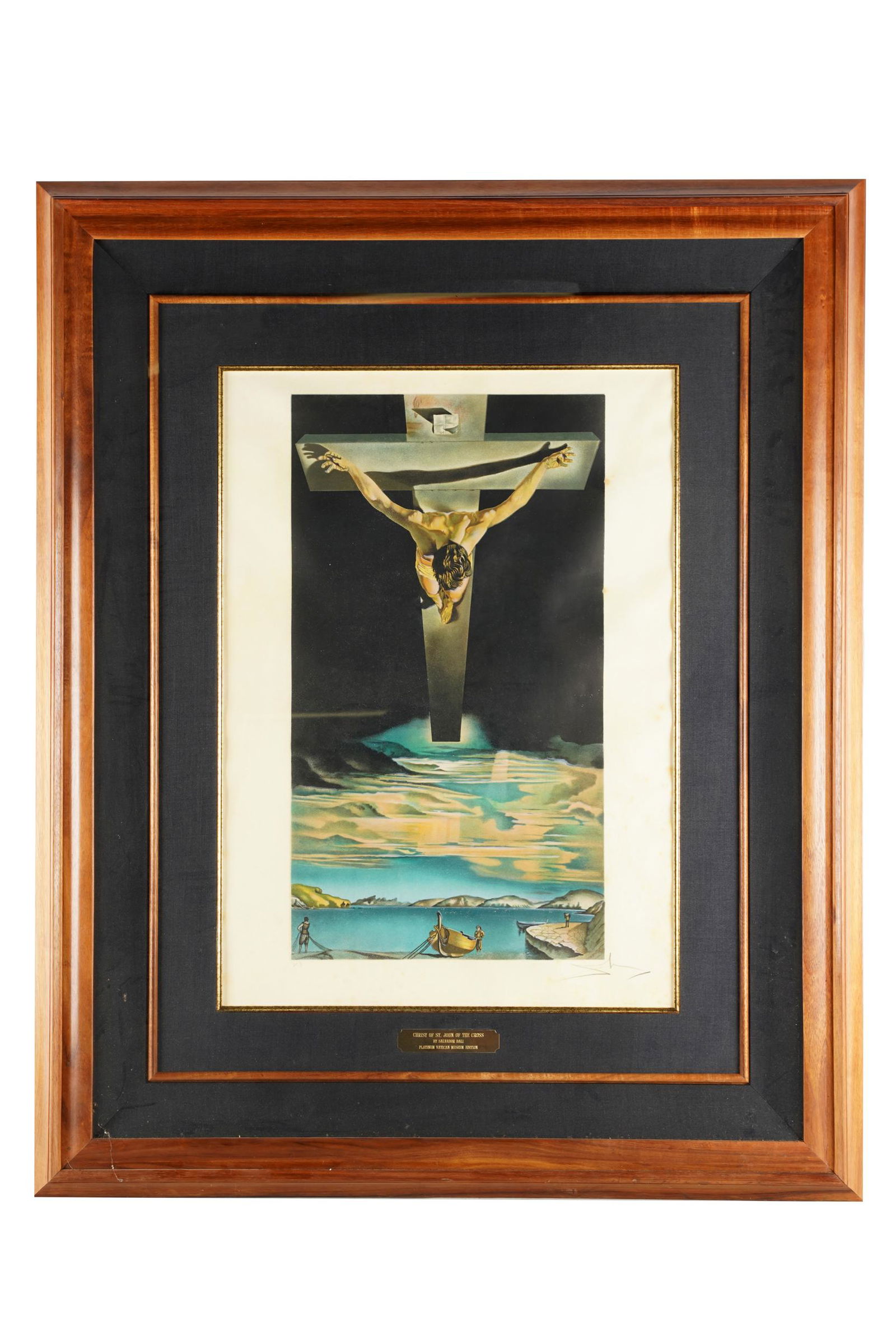 AFTER SALVADOR DALI: "CHRIST OF ST. JOHN OF THE CROSS" (1 of 9)