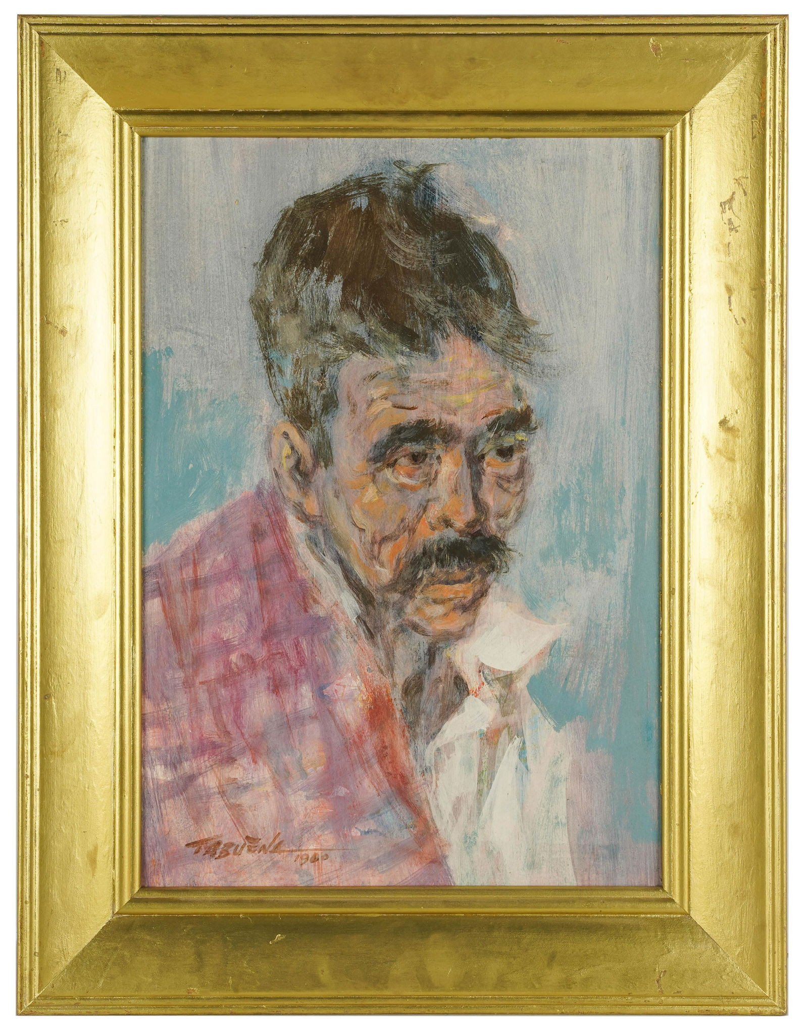 ROMEO VILLALVA TABUENA (1921 - 2015): PORTRAIT OF A MAN (1 of 7)