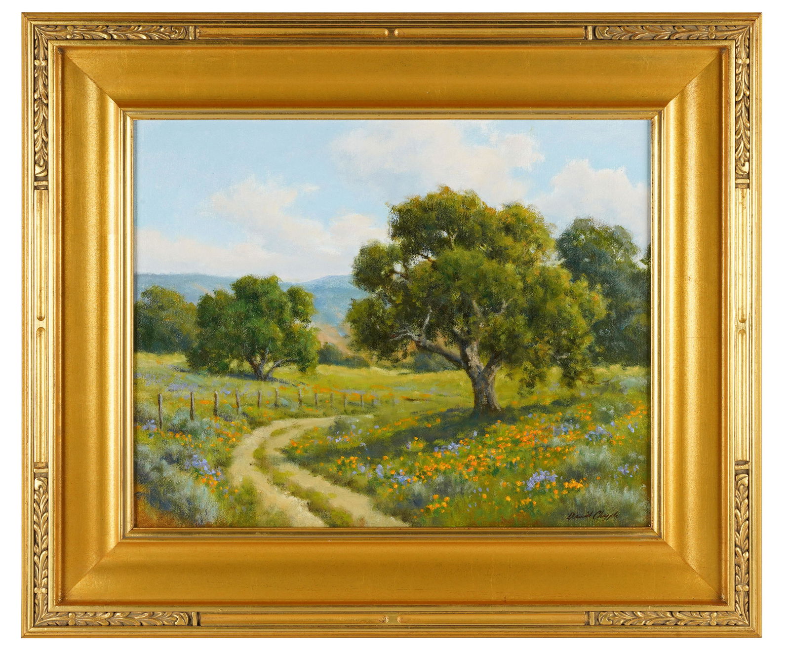 DAVID CHAPPLE (B.1947): "RANCH OAKS" (1 of 7)