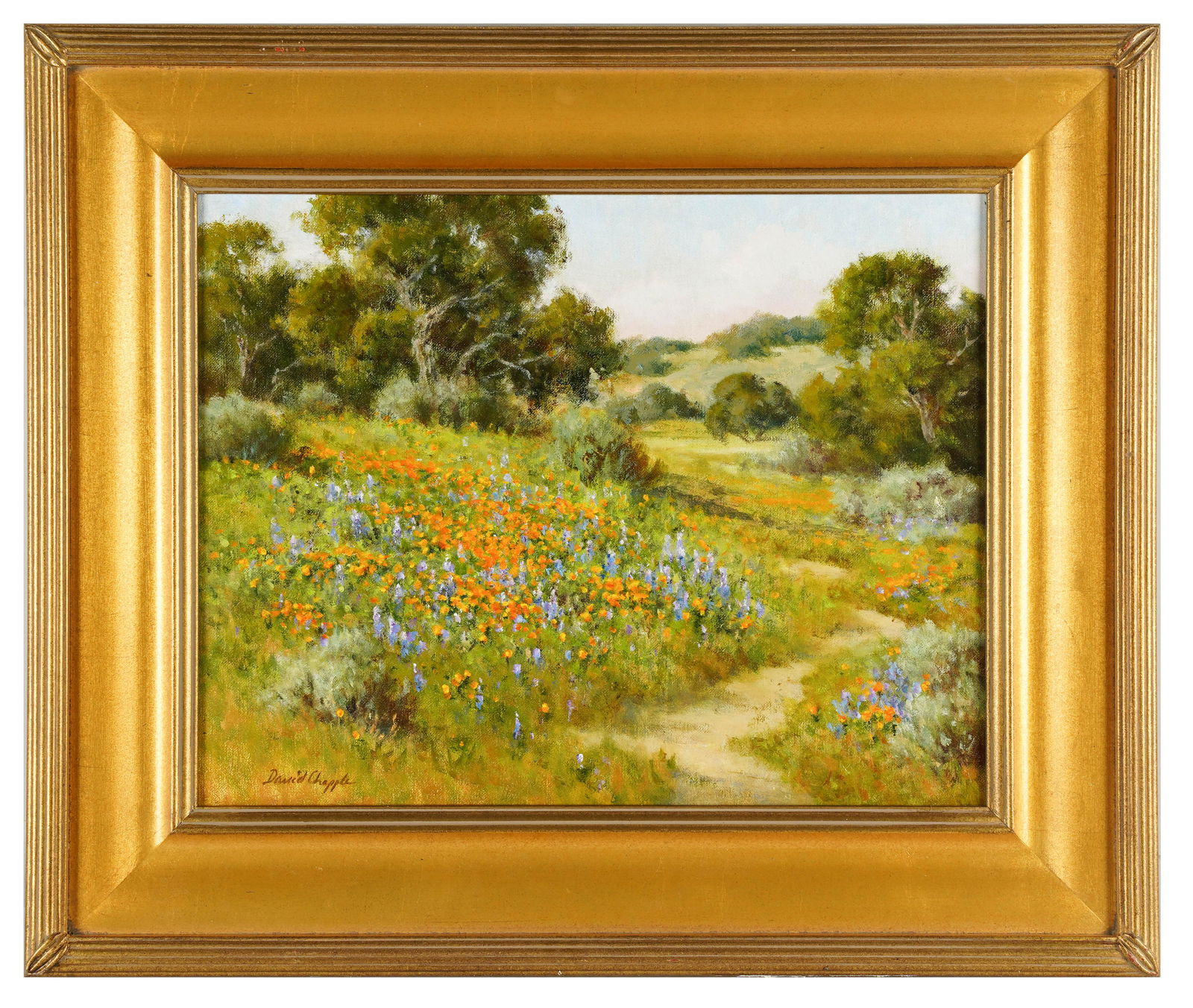 DAVID CHAPPLE  (B.1947): "SPRINGTIME" (1 of 7)