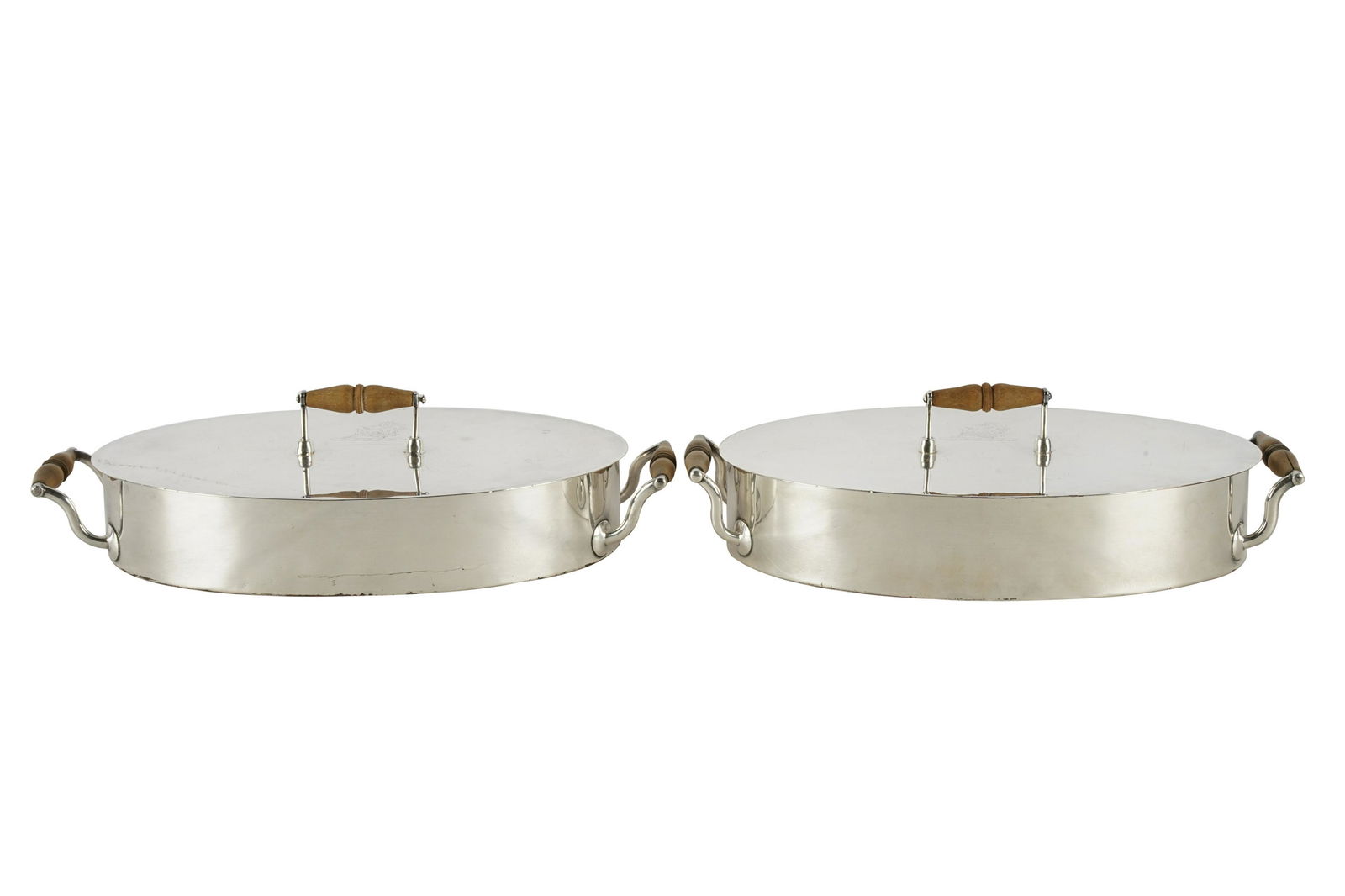 PAIR OF SILVERPLATE ENTREES (1 of 8)